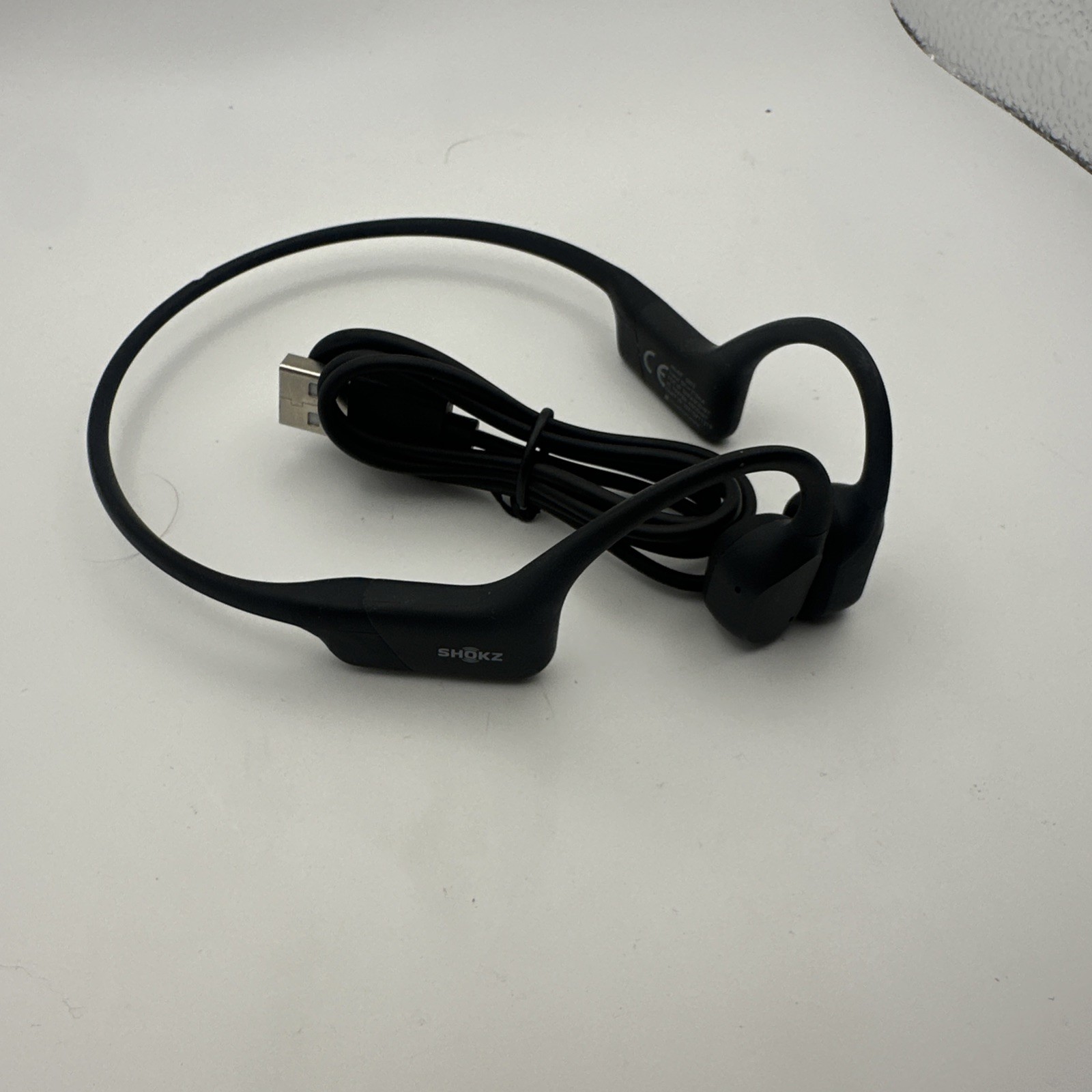 Shokz OpenRun Bone Conduction Open-Ear Sport Headphones Black S803