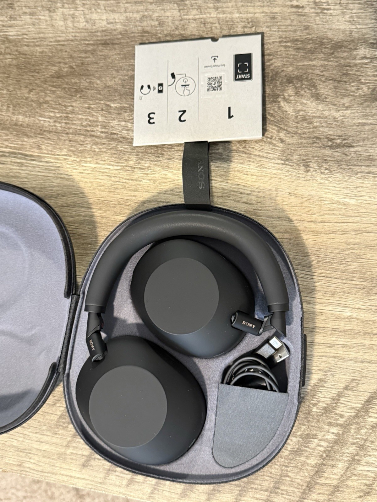 NEW Sony WH-1000XM6 Wireless Noise Canceling Headphones – Black