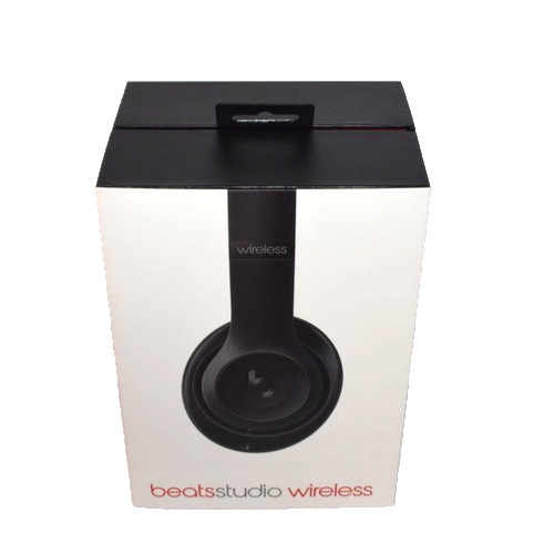 EMPTY BOX Beats Studio 2 Matte Black Wireless Bluetooth Headphones B0501