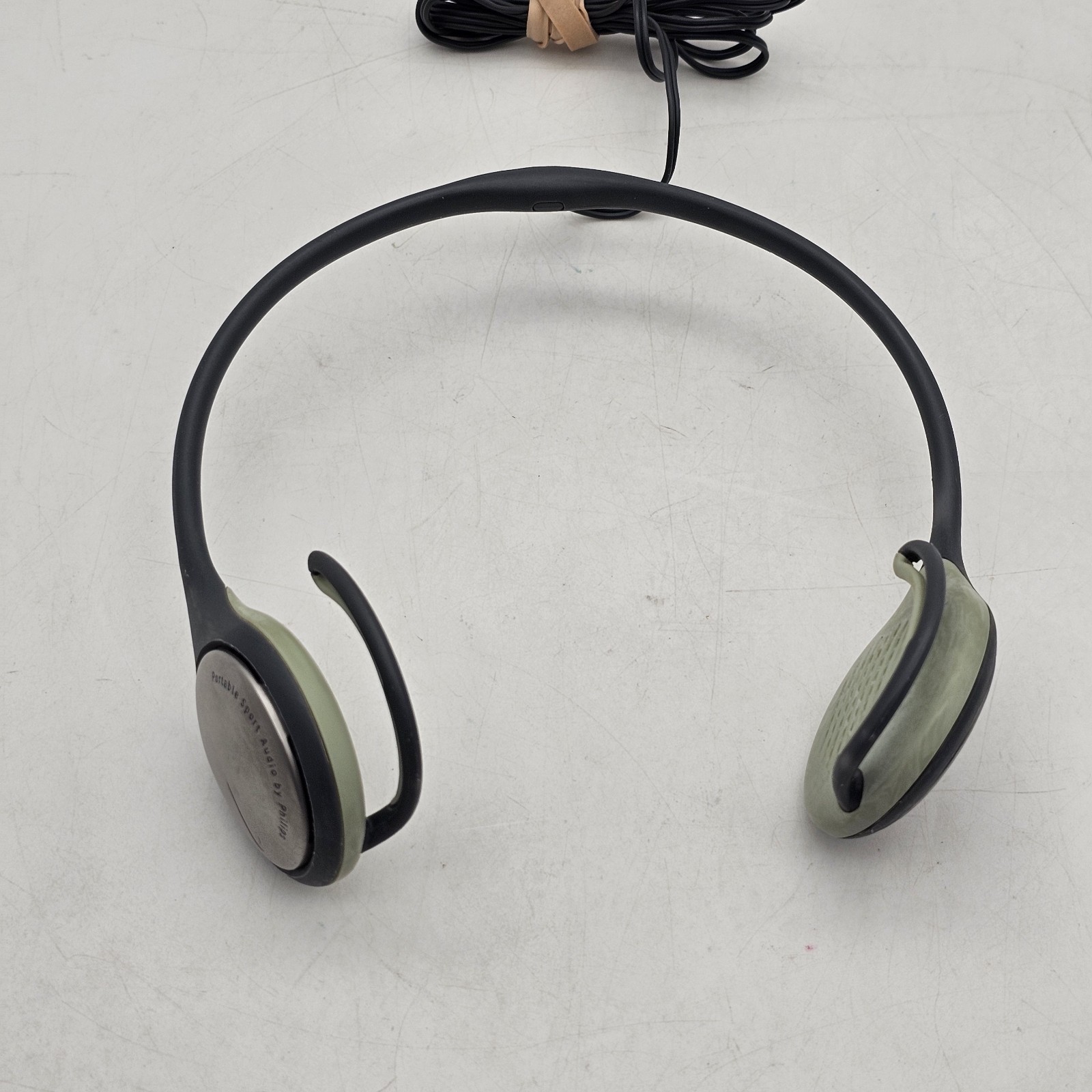Vintage Y2K Philips Nike Psa Duro SBC HJ050 Neckband Headphones Rare