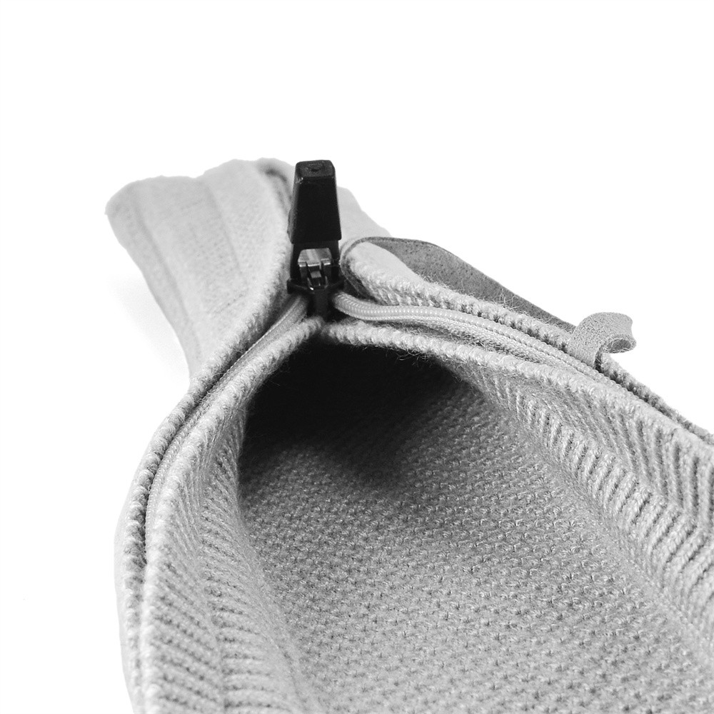 Headphone Headband Cover Knitted Zipper Cushion Protective Pad Head Headstock