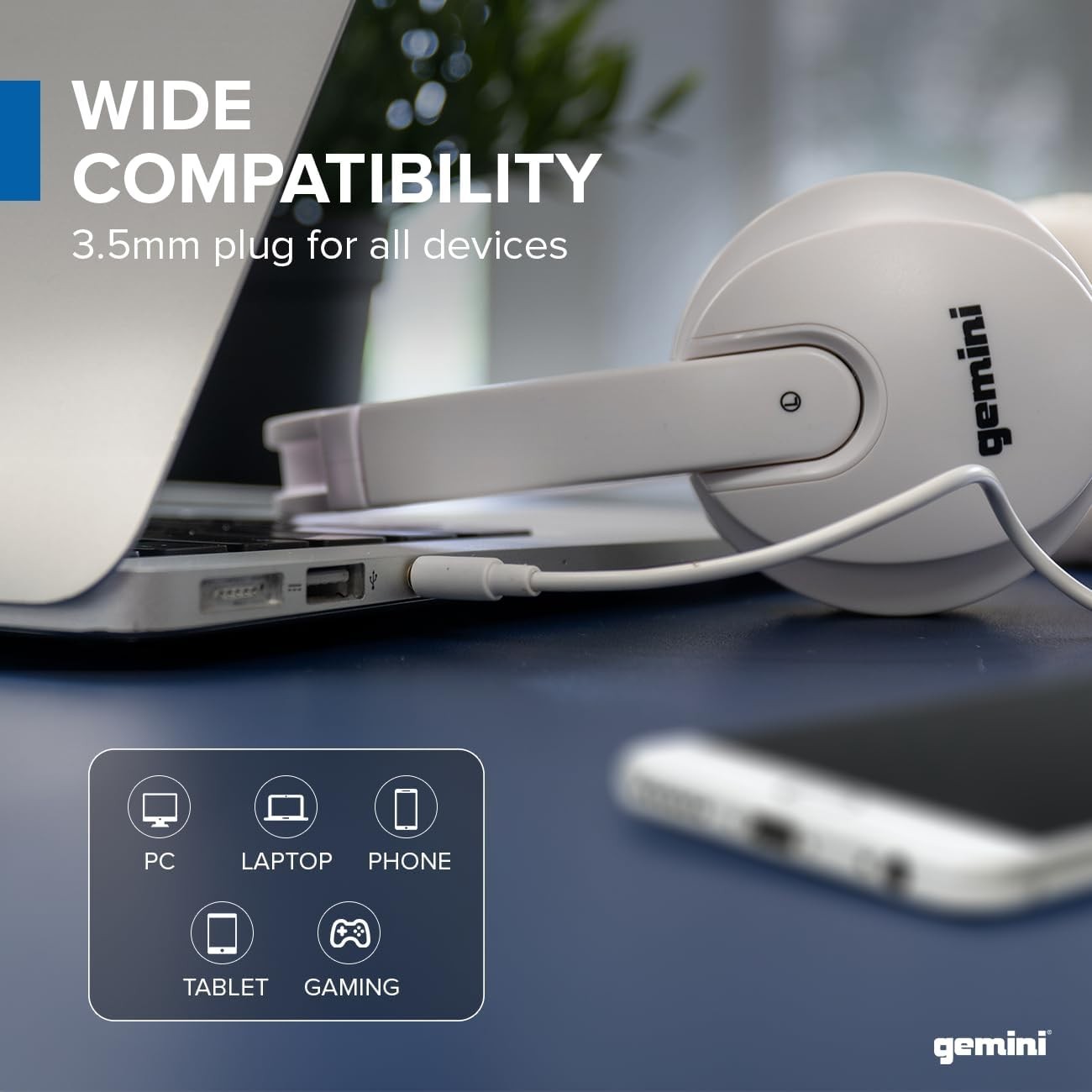 Lightweight Over-Ear DJ Headphones – 40mm Drivers for Comfort & Sound Isolation