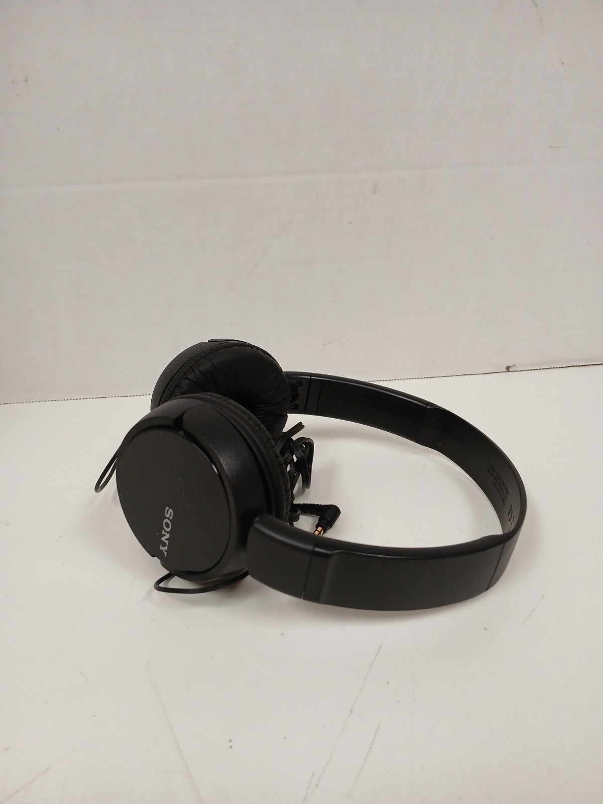 Sony MDR-ZX110AP On-Ear Wired Headphones, Black