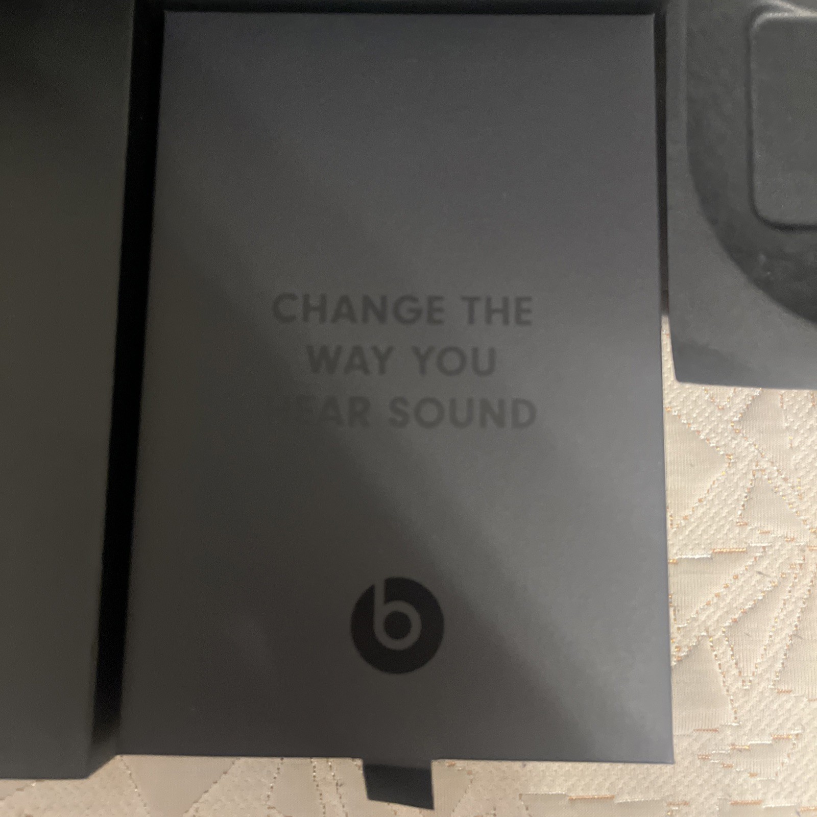 EMPTY BOX Beats Studio 2 Matte Black Wireless Bluetooth Headphones B0501