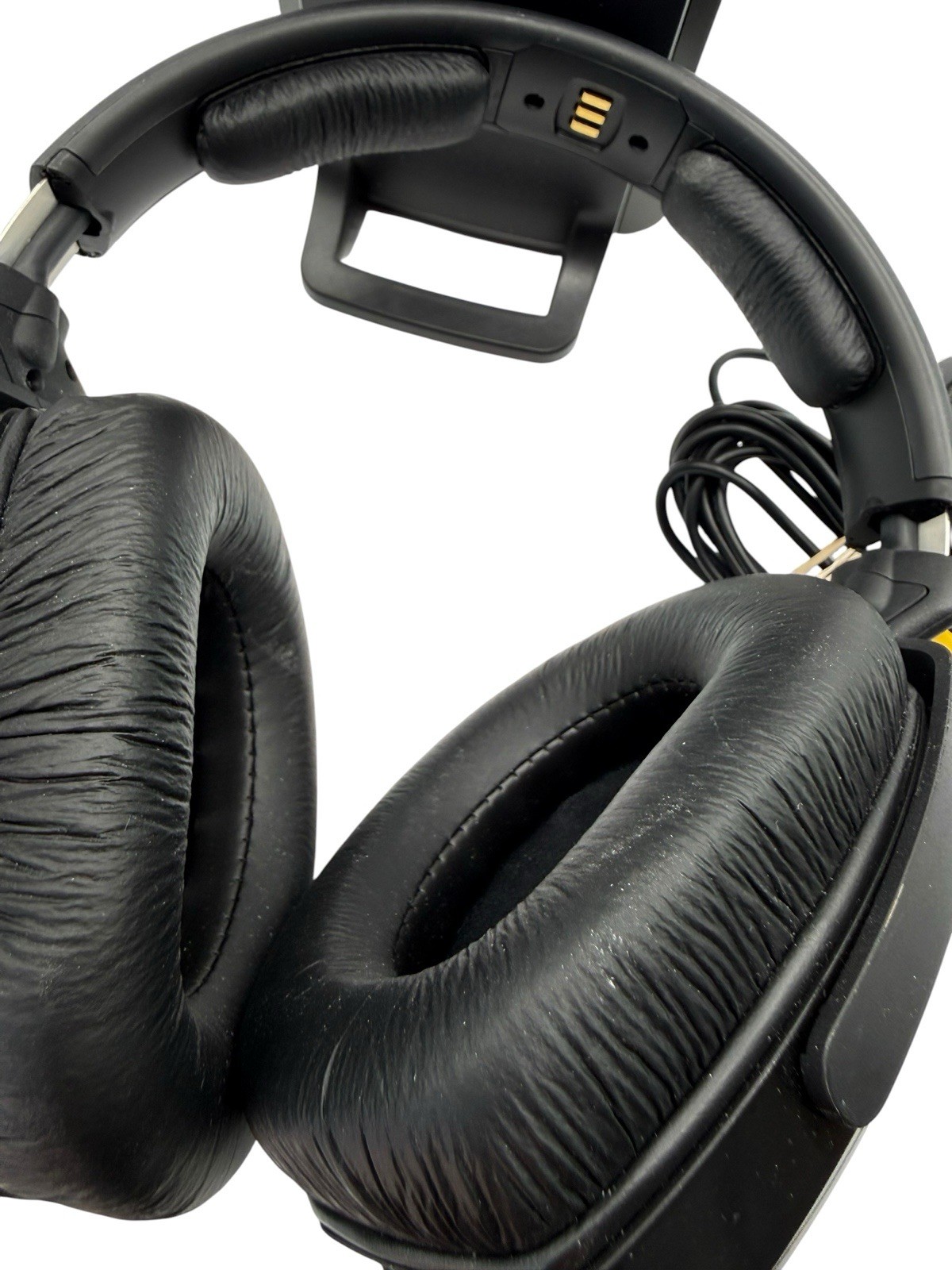 Sennheiser HDR 175 Wireless RF Headphones TR175 Charging Base & Charger -Tested