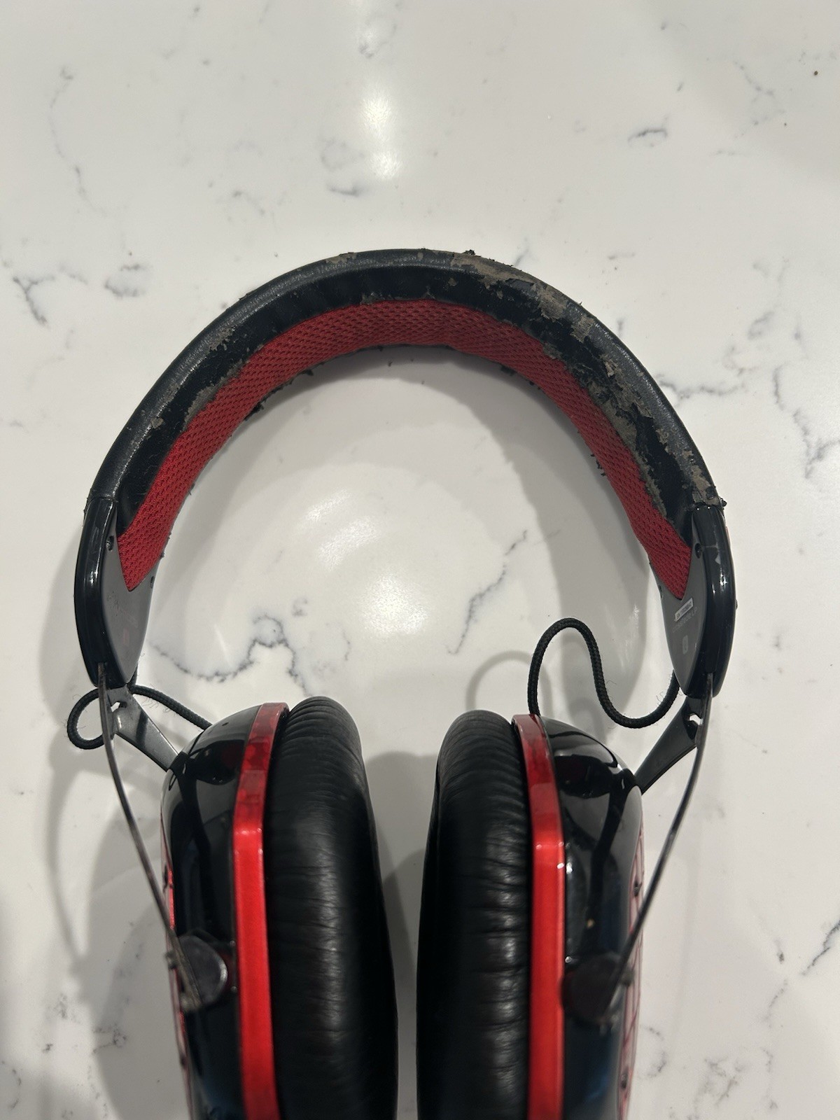 V-MODA Crossfade LP Headphones Red And Black
