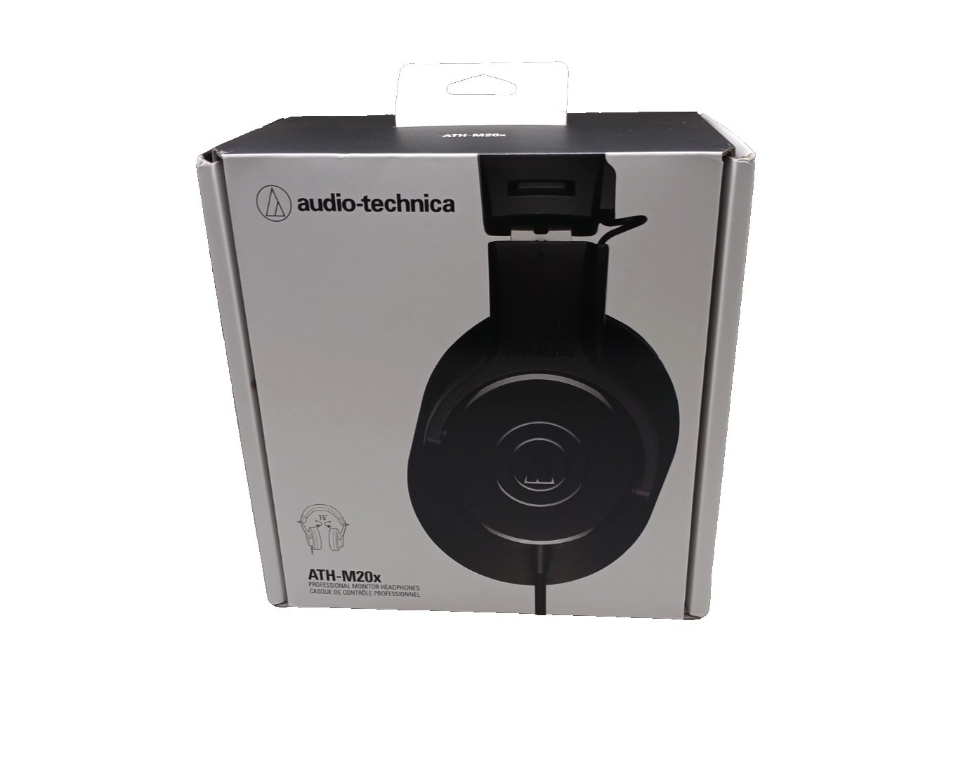 Audio-Technica ATH-M20x Professional Studio Monitor Headphones Over-Ear Black