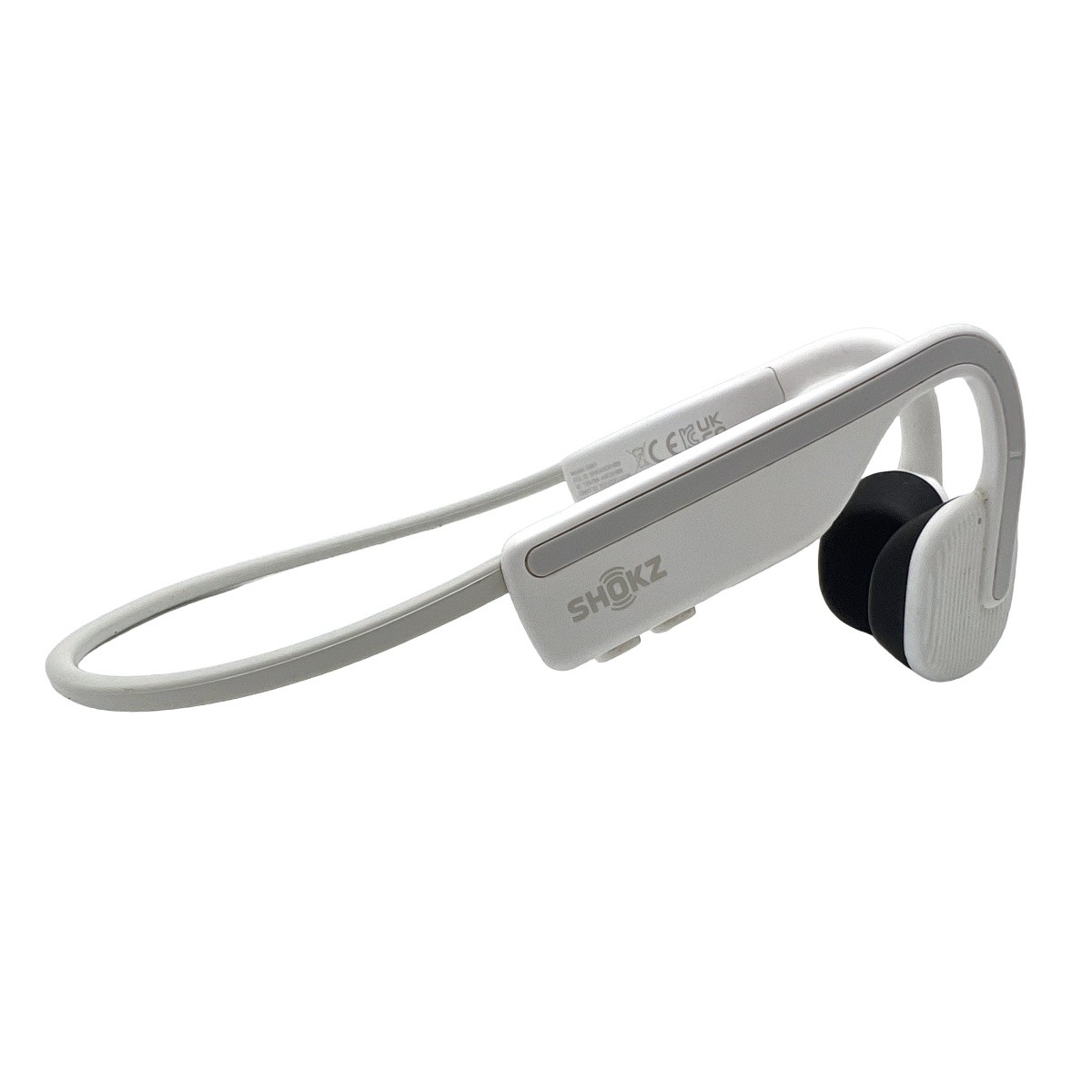 Shokz OpenMove Bone Conduction Wireless Sport Open Ear Headphones White