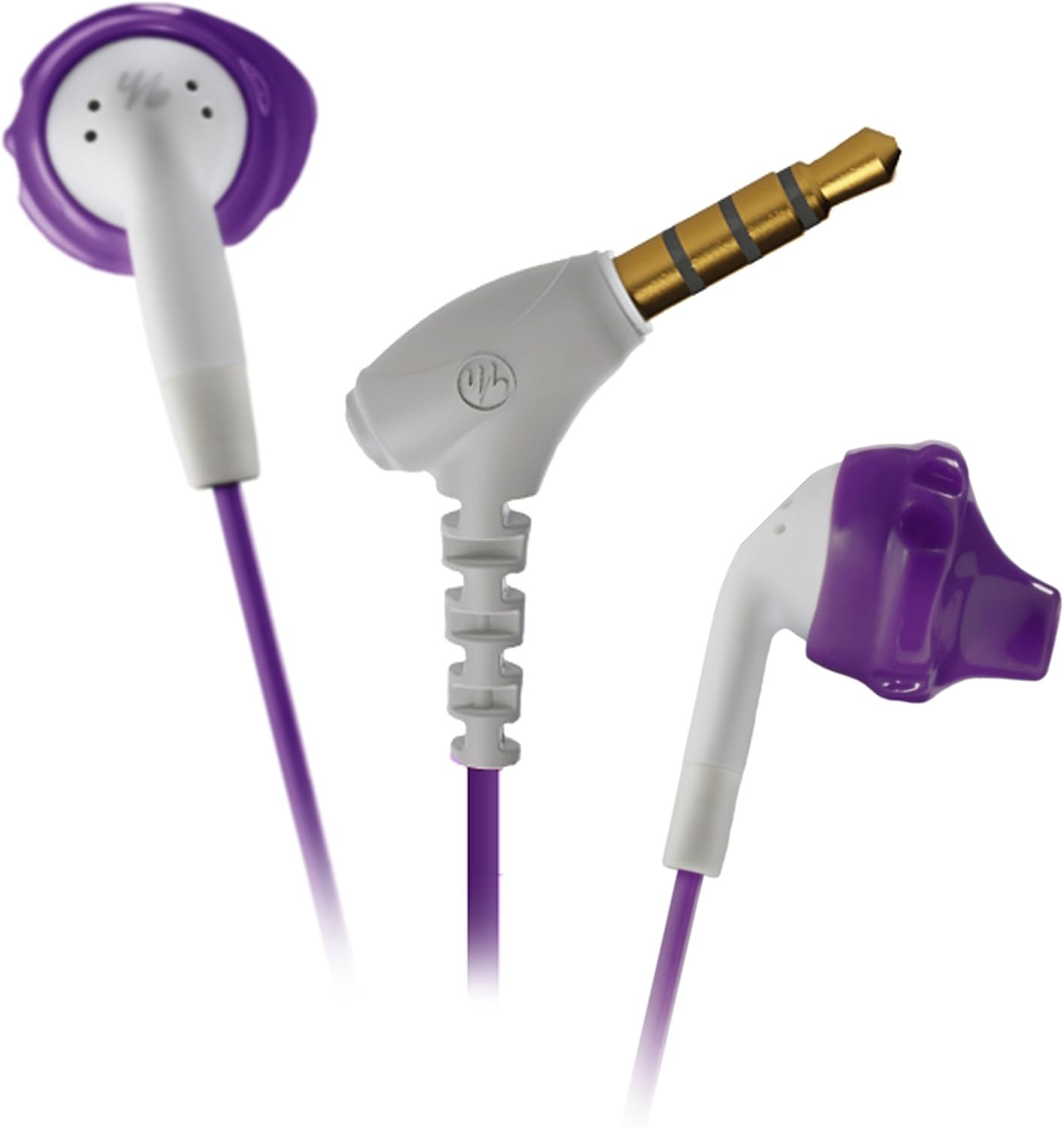 Yurbuds Inspire Female Performance-Fit Sports In-Ear Headphones Purple/White
