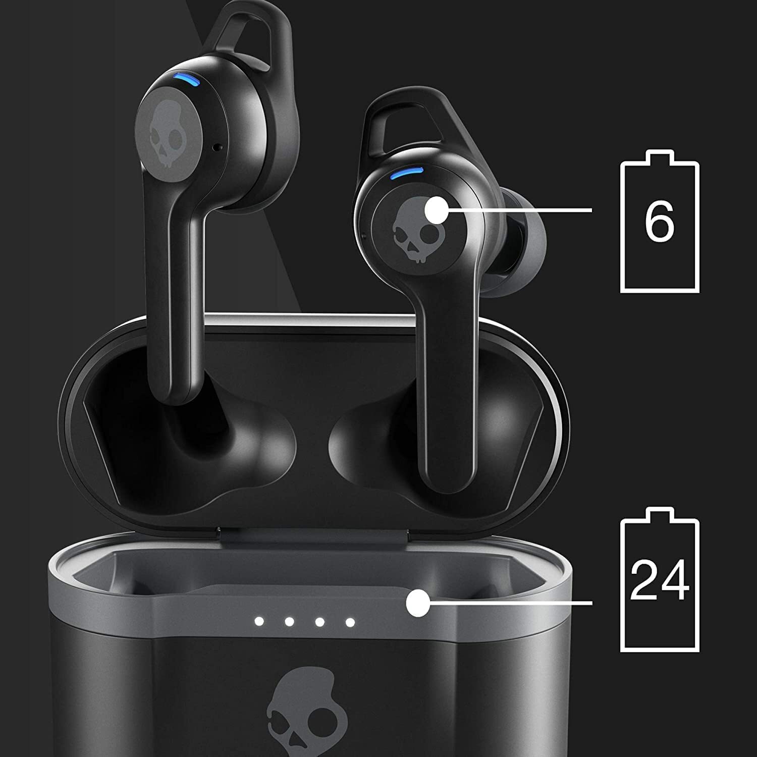 Skullcandy INDY XT EVO In-Ear Earphones True Wireless Charging Bluetooth Earbuds