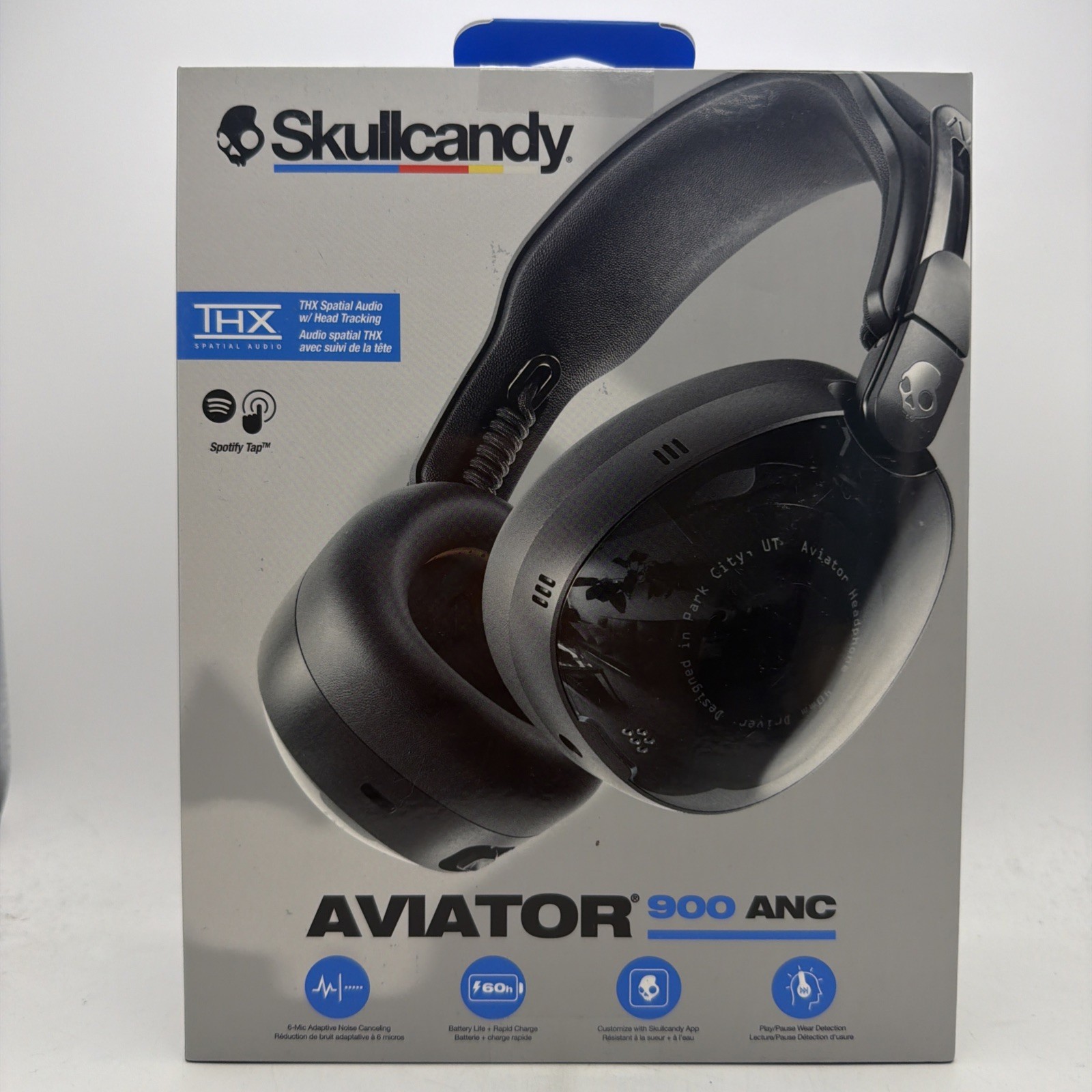 Skullcandy – Aviator 900 ANC Wireless Noise Cancelling Over-Ear Headphones