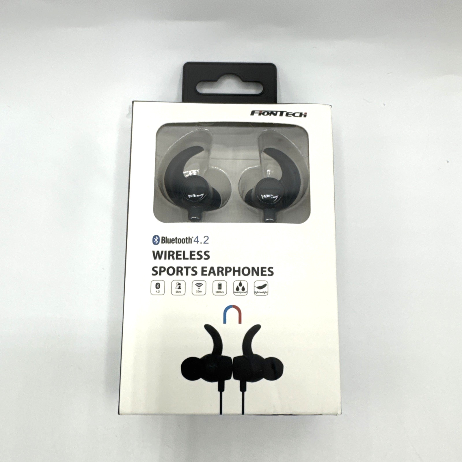 Frontech Wireless Sports Earphones Bluetooth 4.2 New In Package