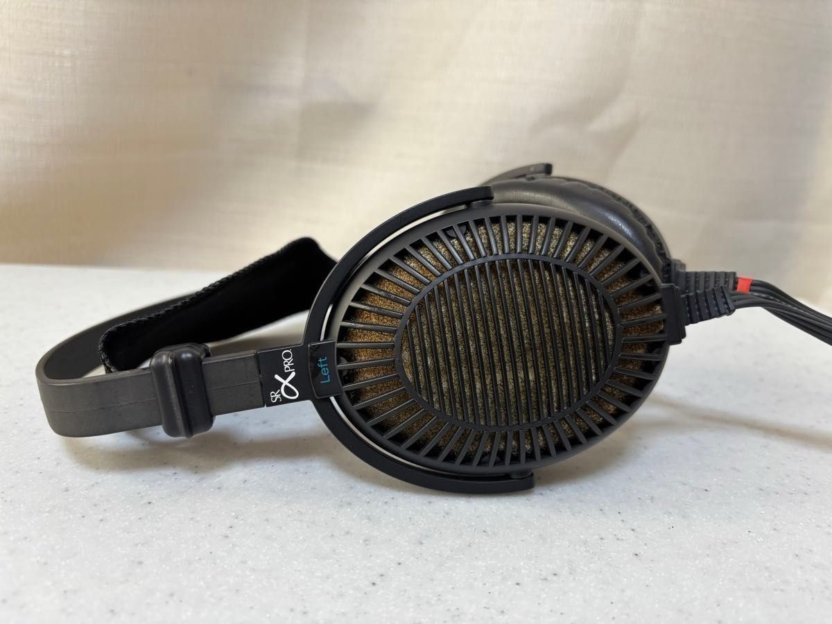 STAX SR-α PRO Electrostatic Headphones Black Tested Working