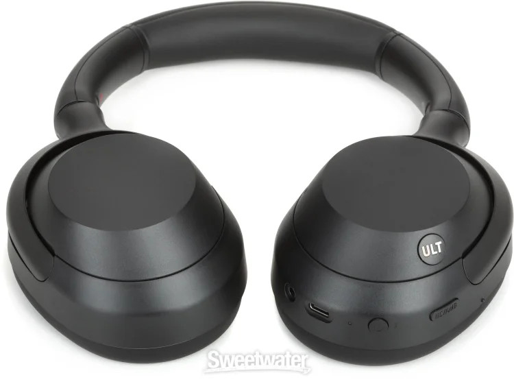 Sony ULT Power Sound Noise-canceling Wireless Headphones – Black