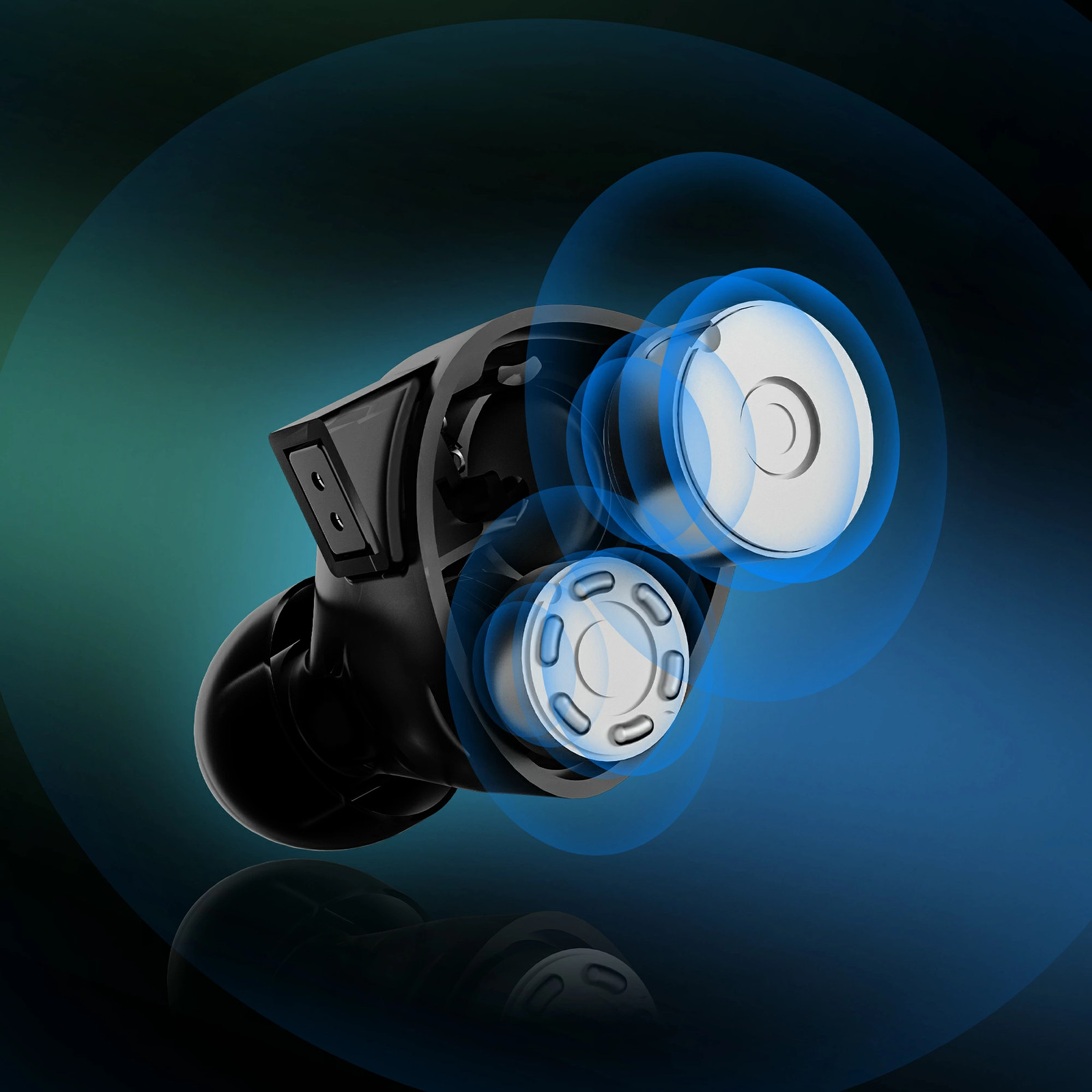 Shanling Tino Dual Dynamic Driver In-Ear Earphones IEM 10mm 8mm R87243398