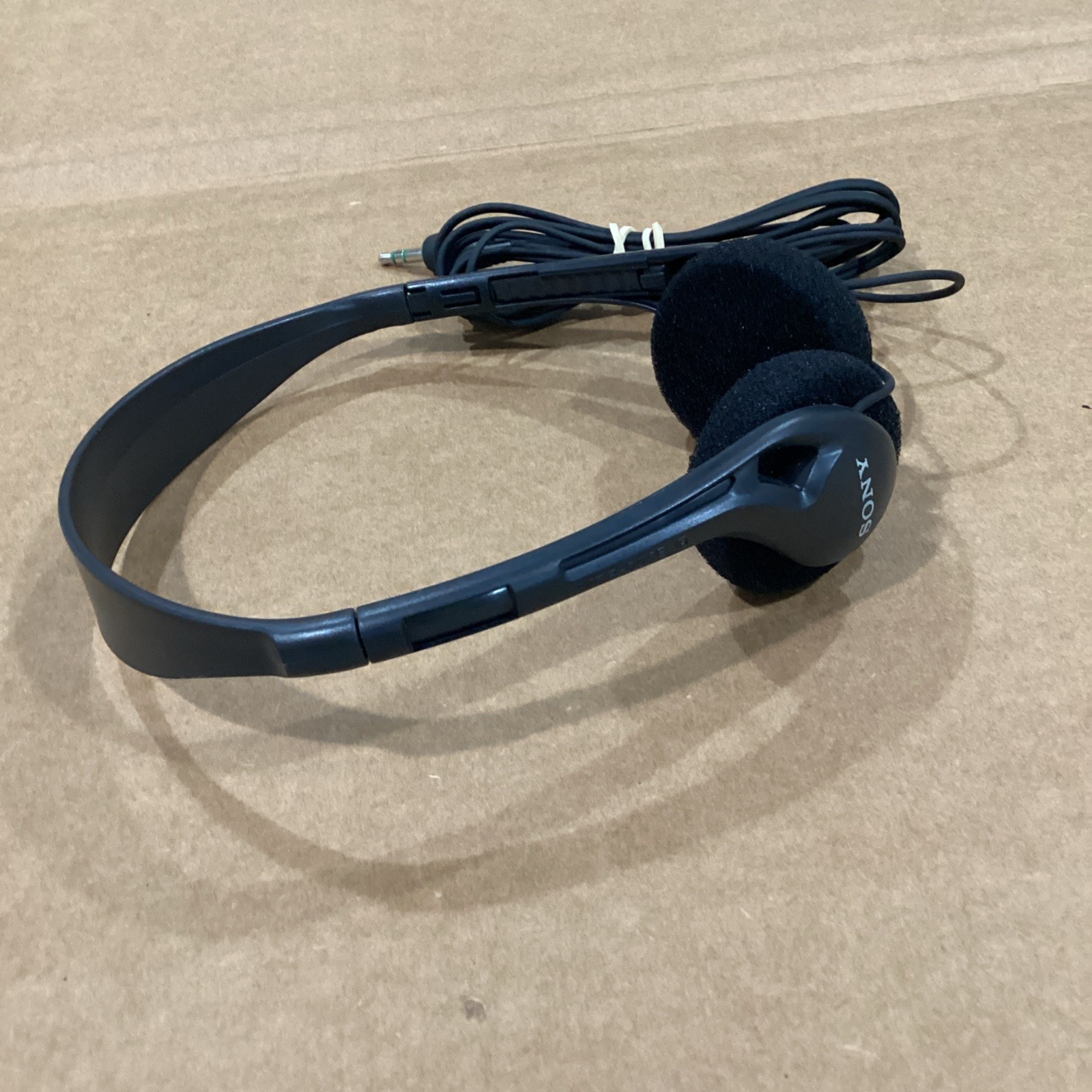 Vintage Sony Walkman MDR-005E Adjustable Headband Stereo Headphones w/newCushion