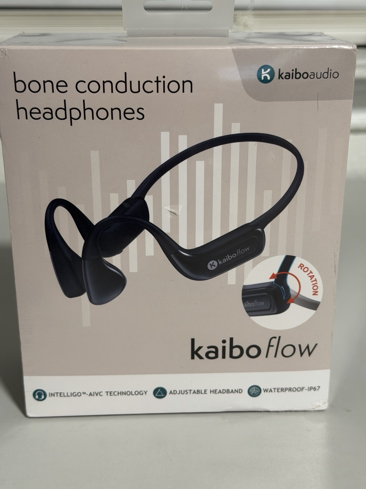Bluetooth Bone Conduction Headphones with Noise Cancelling Mic