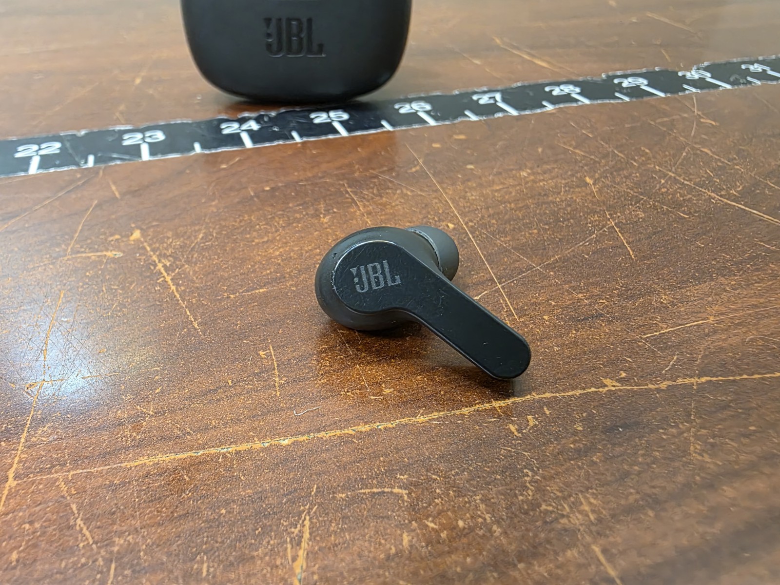JBL Vibe Beam True Wireless Earbuds, Black, FOR PARTS