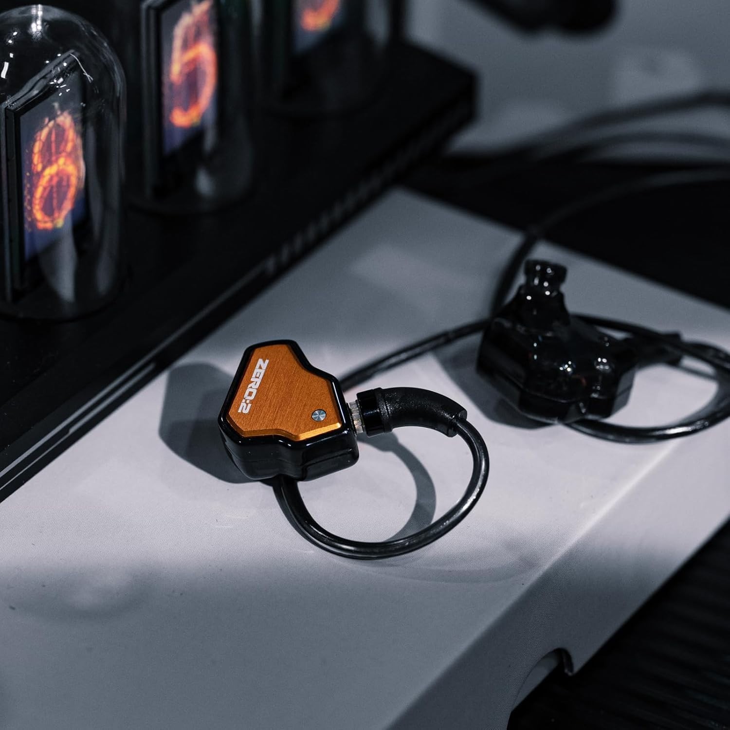 7Hz x Crinacle Zero:2 – Orange IEM with 10mm Dynamic Driver & OFC Cable