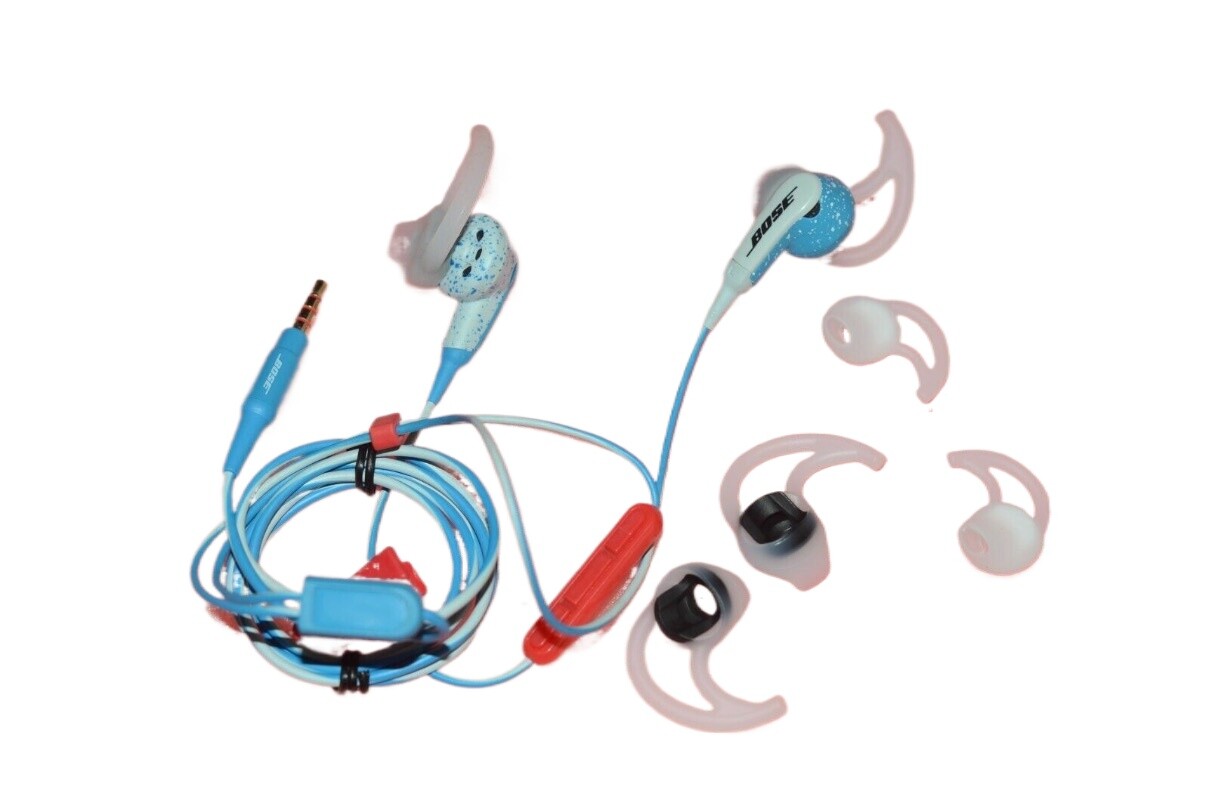 SoundSport in-ear headphones for Apple ios blue/white