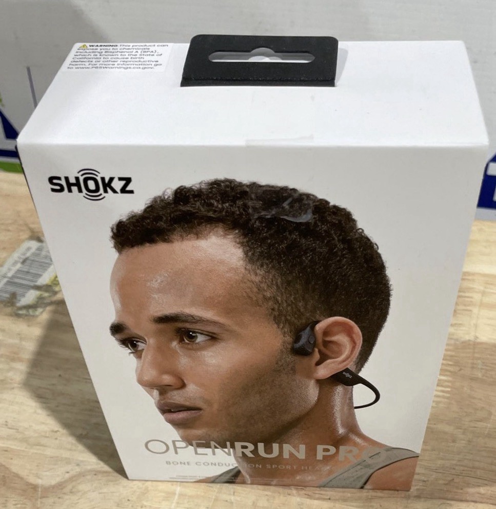 Shokz OpenRun Pro Bluetooth Wireless Headphones – Black