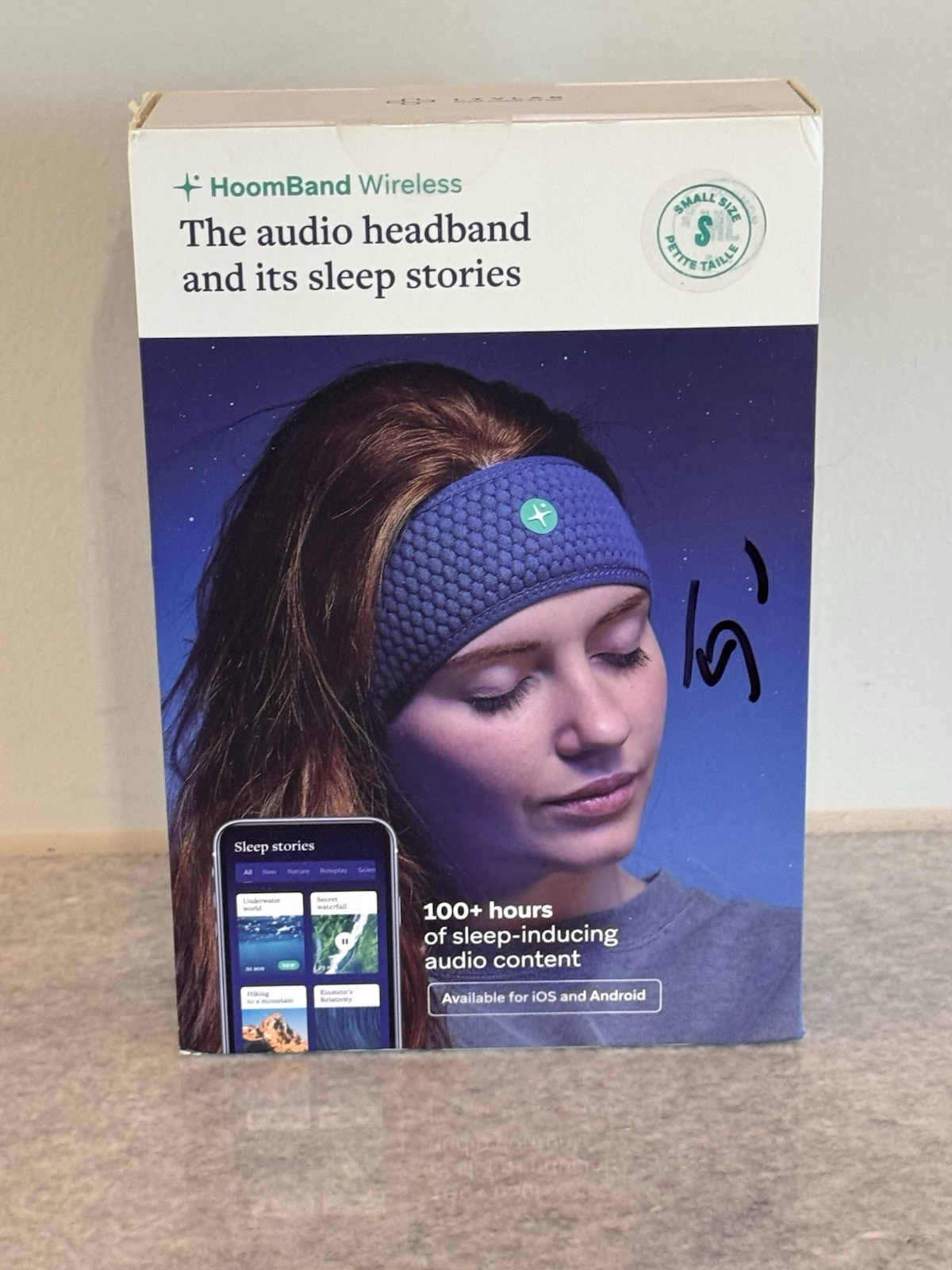 BRAND NEW HoomBand Sleep Headband with Built-In Wireless Headphone