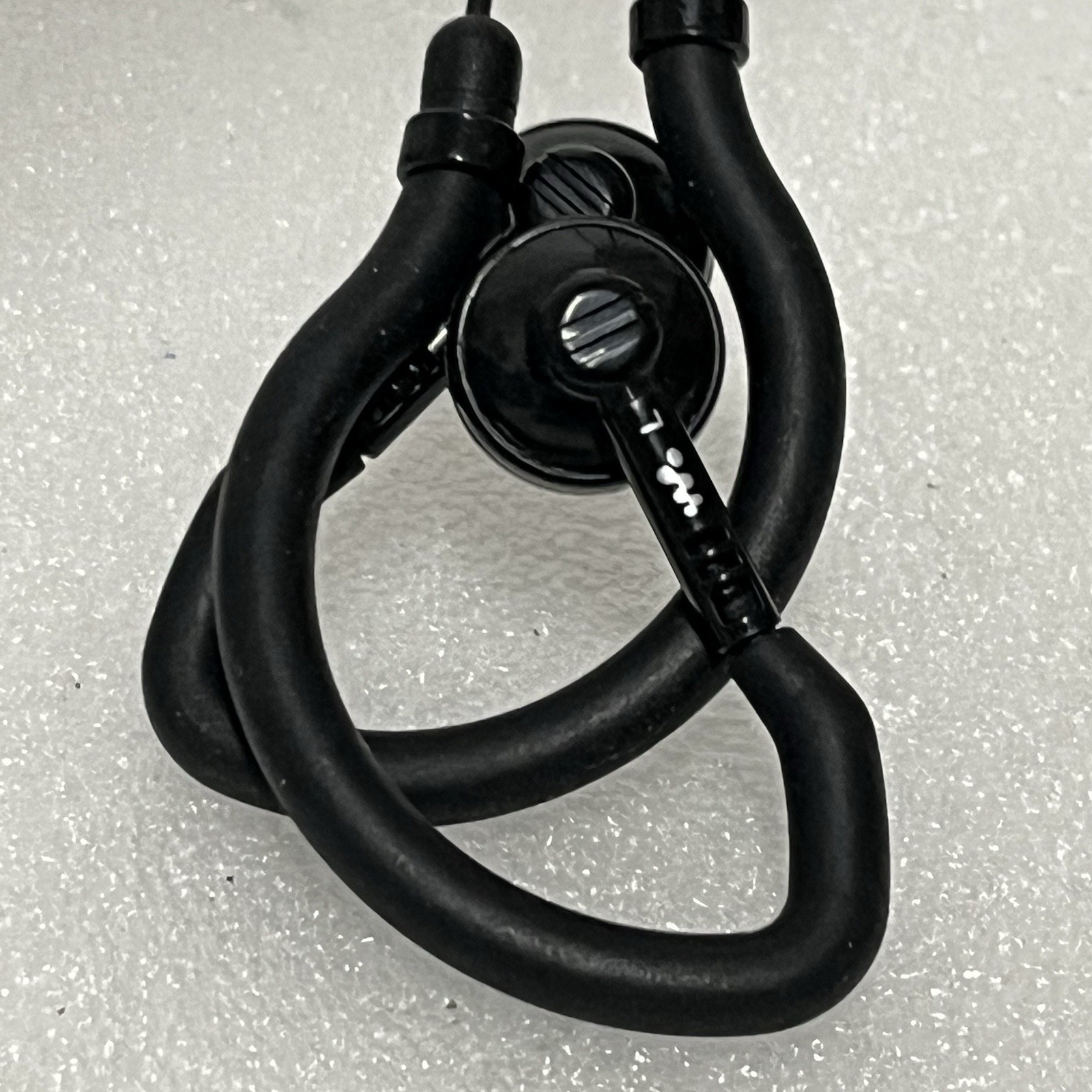 Genuine Sony SPORT Running EARHOOK 3.5mm Wired HEADPHONES BLACK MDR-J0Z1