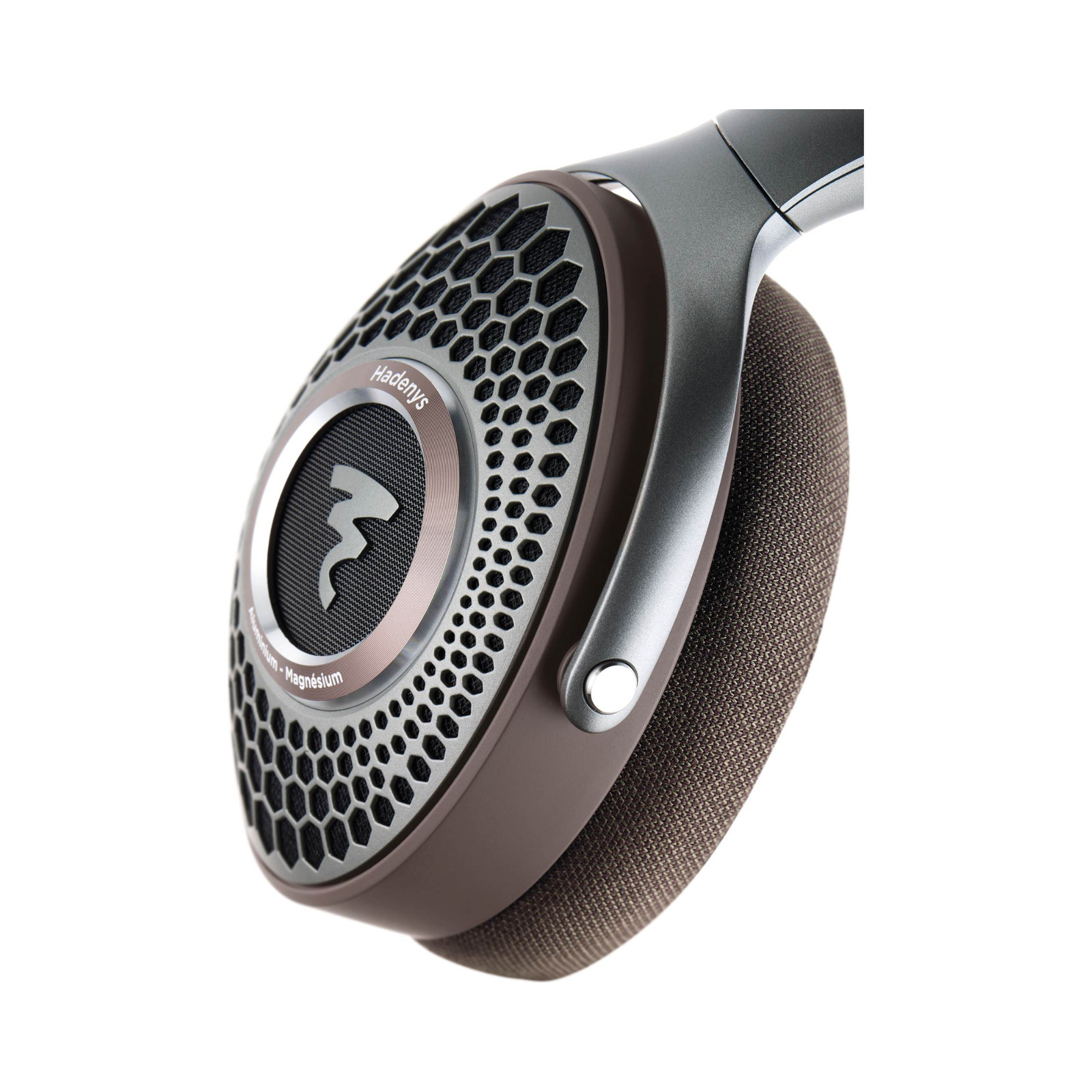 Focal Hadenys Open-Back Headphones, Hi-Fi Sound – Made in France (Brown)