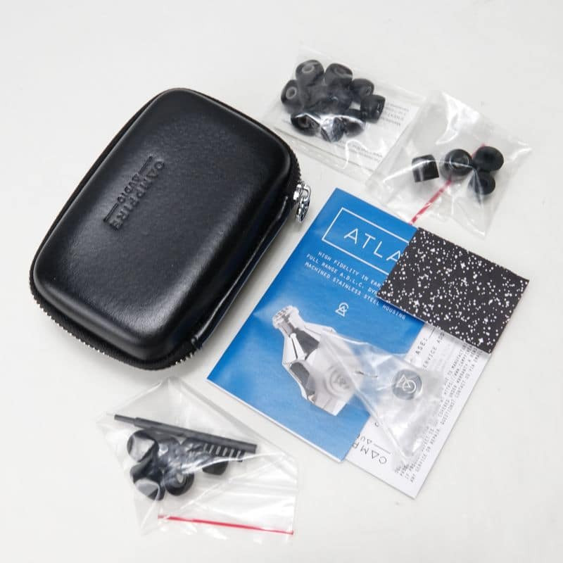 Campfire Audio Atlas Earphones In Ear Monitor ,Silver Stainless Steel