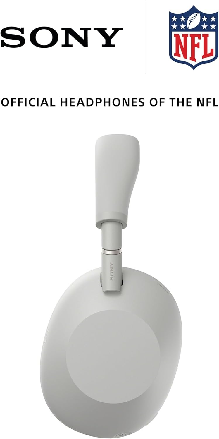 Sony WH1000XM6 Wireless Noise Canceling Over the Ear Bluetooth Headphones Silver