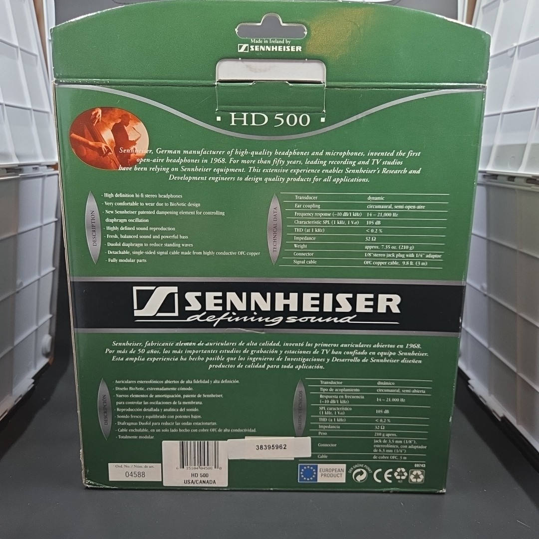 Sennheiser Fusion HD-500 Over The Ear Open-Air Stereo Headphones