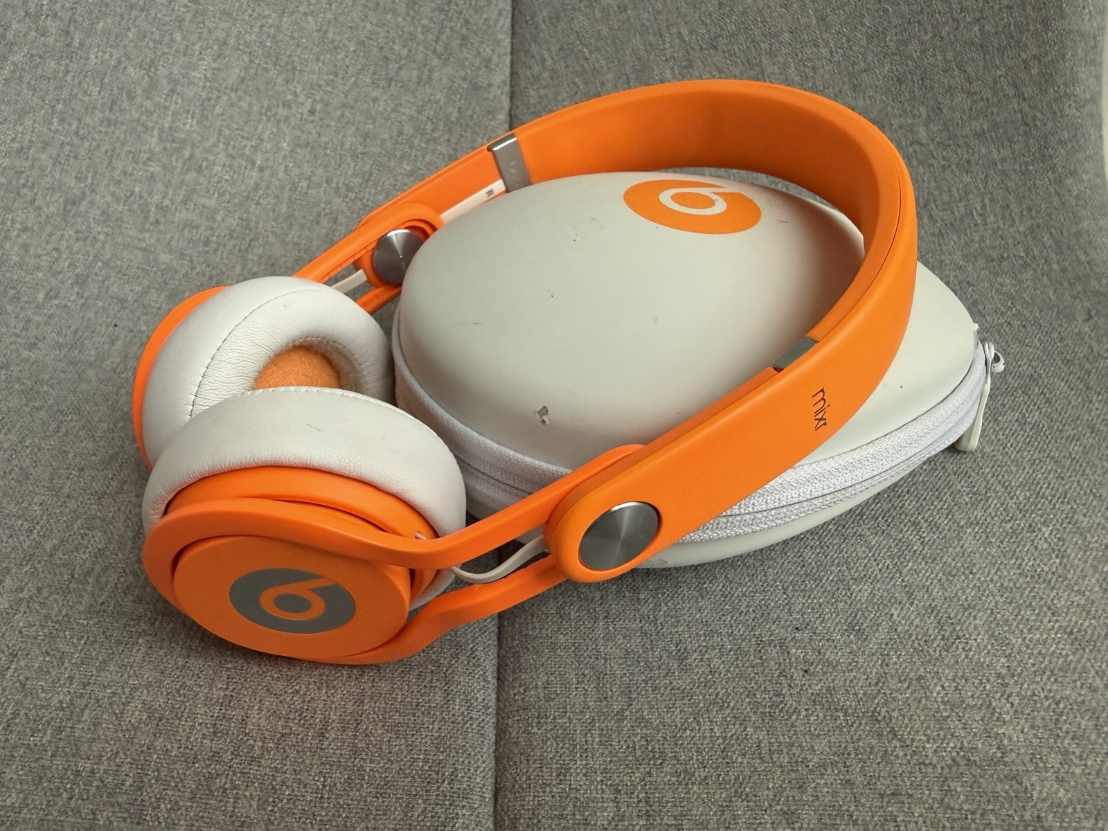 Beats Mixr Mixer Headphones David Guetta Edition Orange Limited Edition