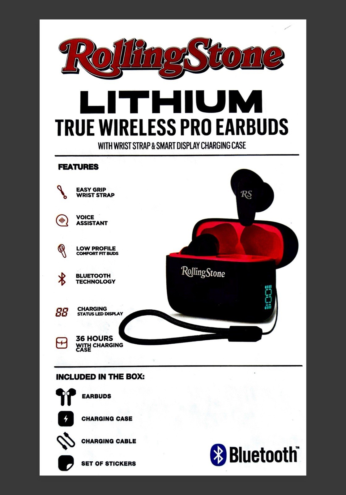 Rolling Stone Lithium True Wireless Pro Earbuds