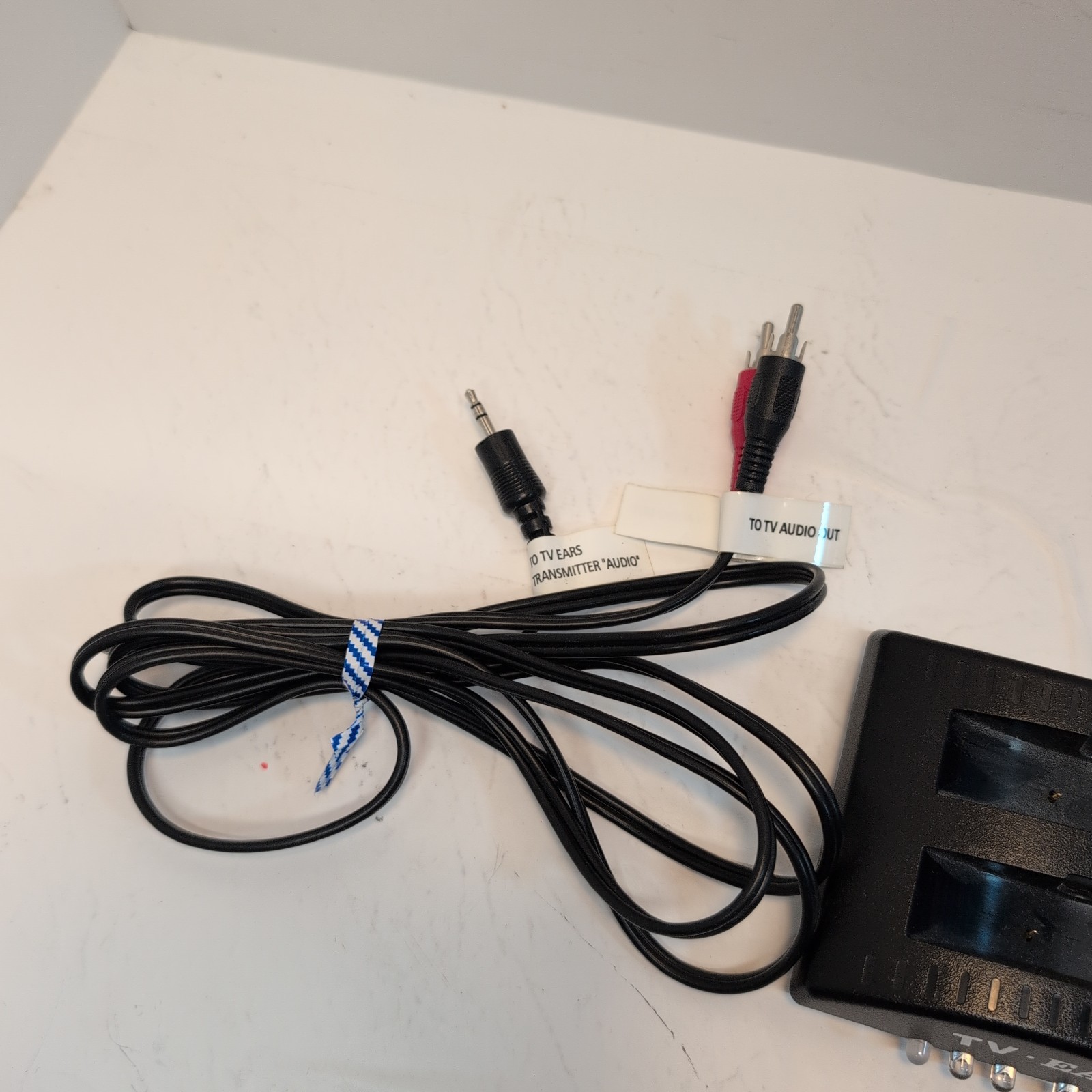 TV Ears Wireless System CHARGING BASE & POWER CORDS ONLY 20301 – Works