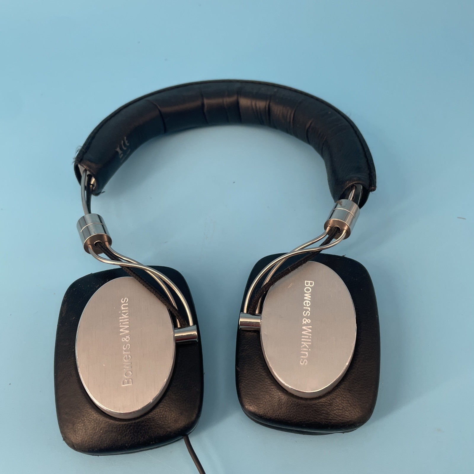 Bowers & Wilkins Black Silver On-Ear Headphones 3.5mm Headband