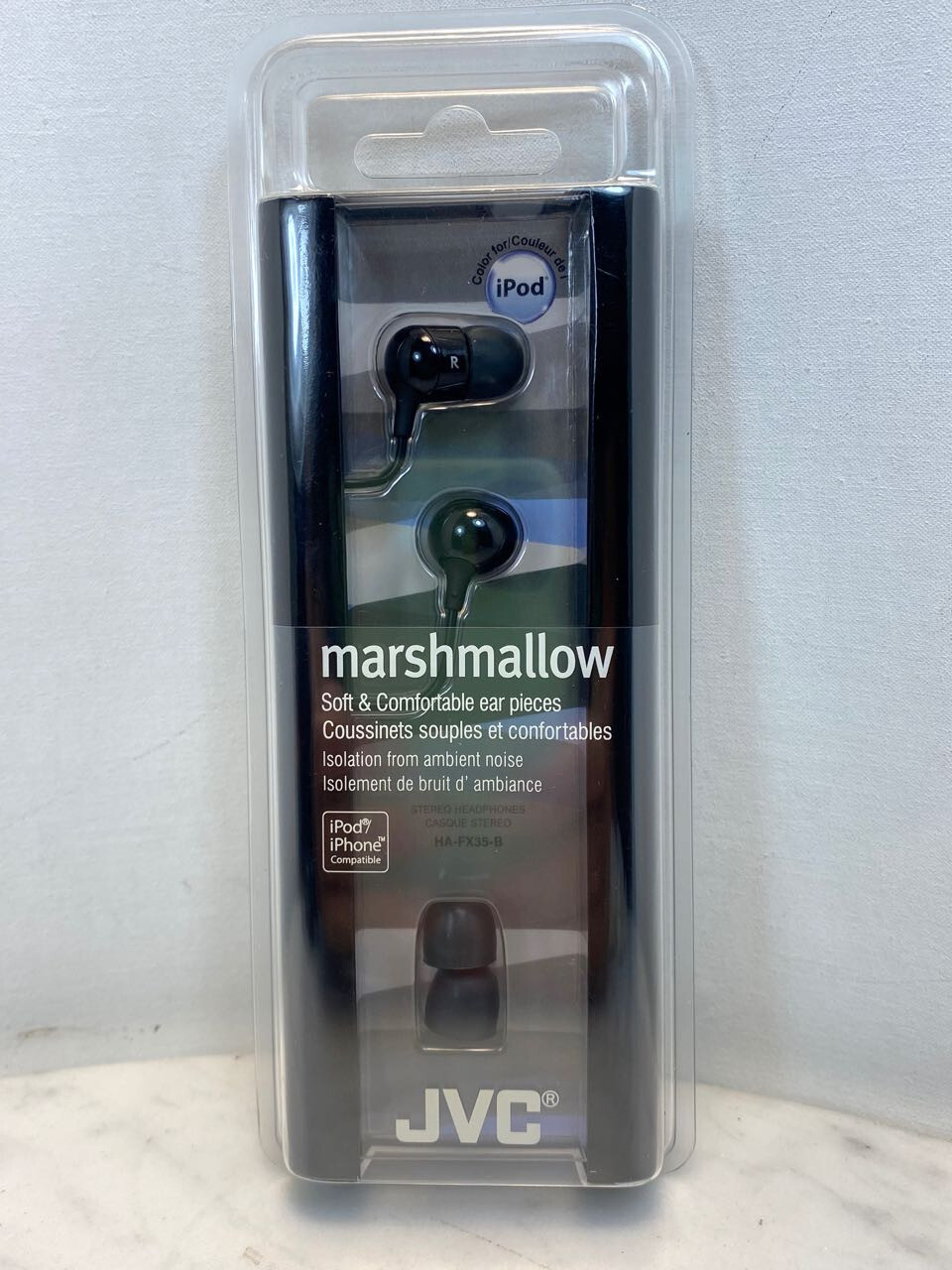 JVC Marshmallow Stereo Headphones. Wired In-Ear Design NEW