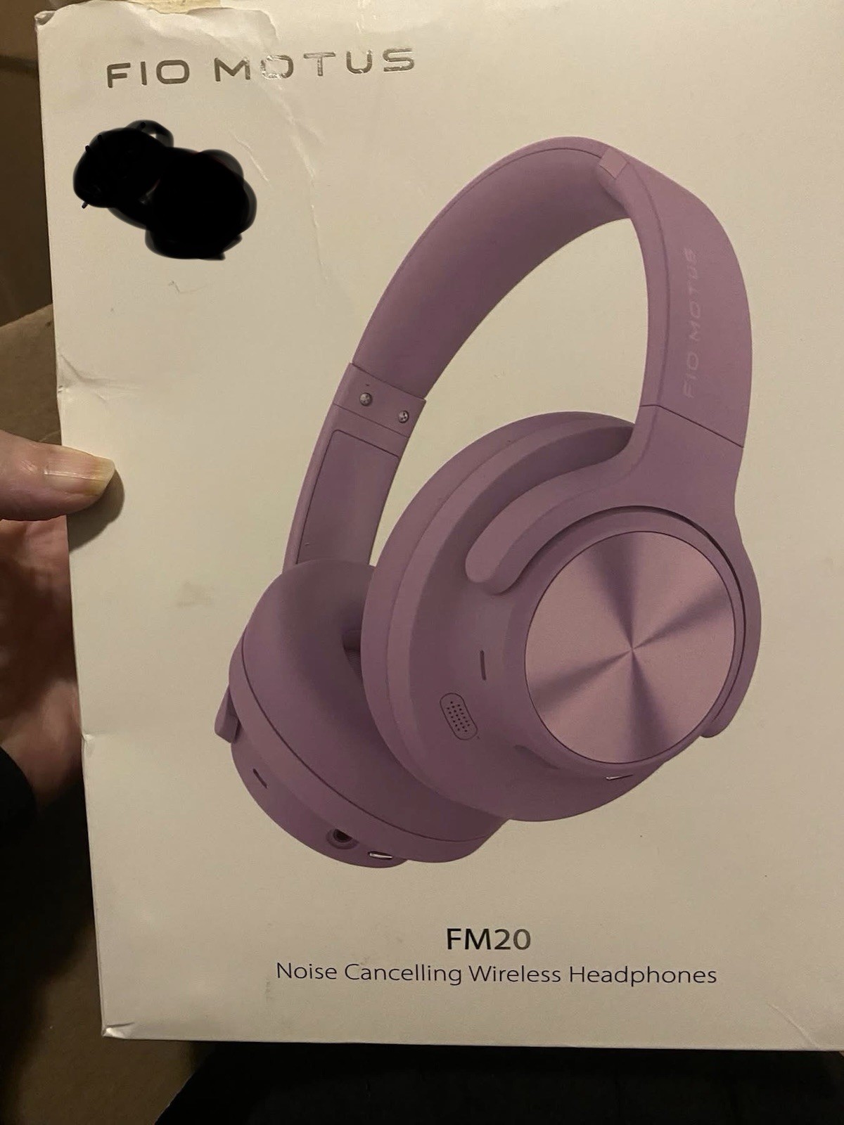 FIO MOTUS Noise Cancelling Headphones Wireless Over Ear Bluetooth Headphones …
