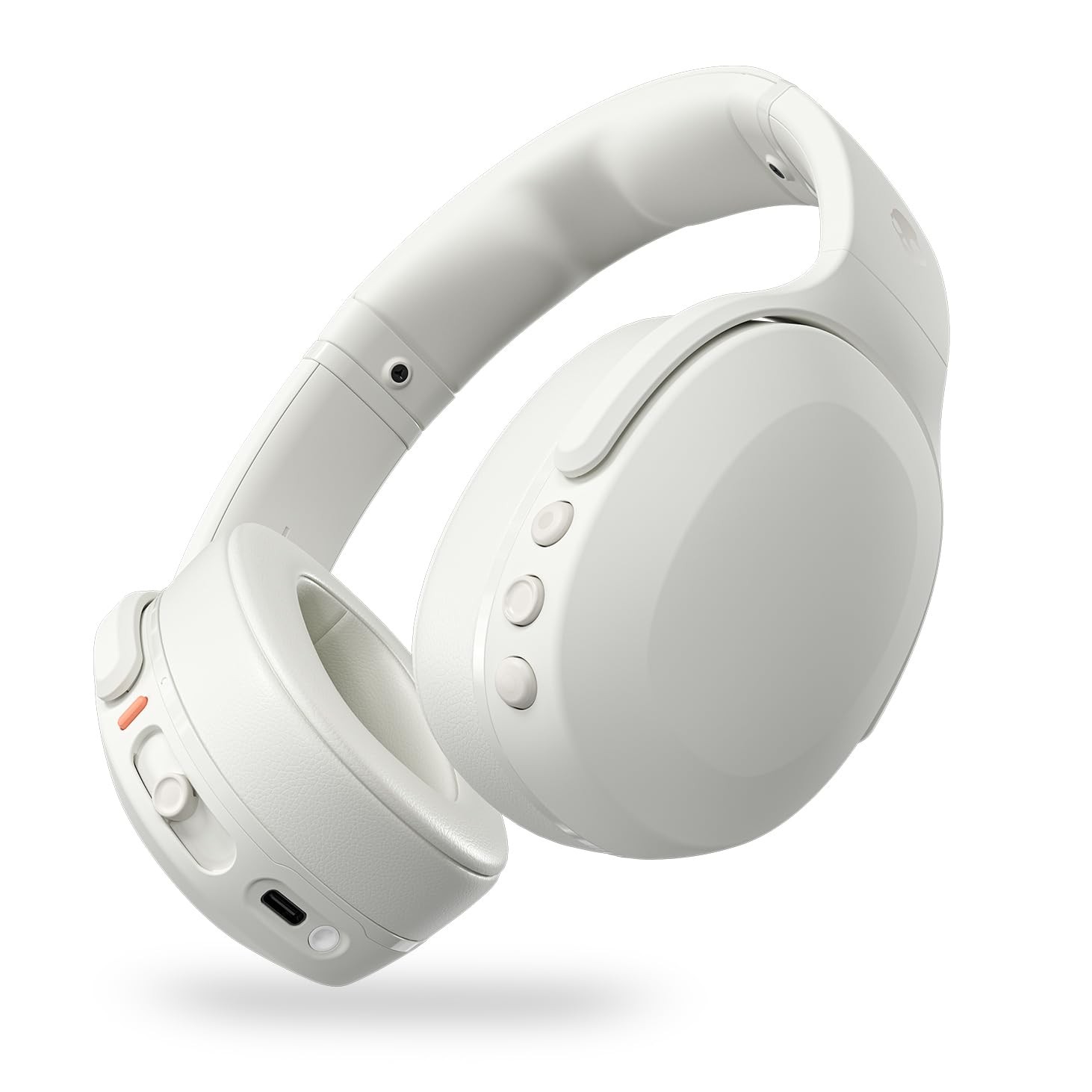 Skullcandy Crusher Evo Wireless Over-Ear Headphones w/Subwoofer Bone White