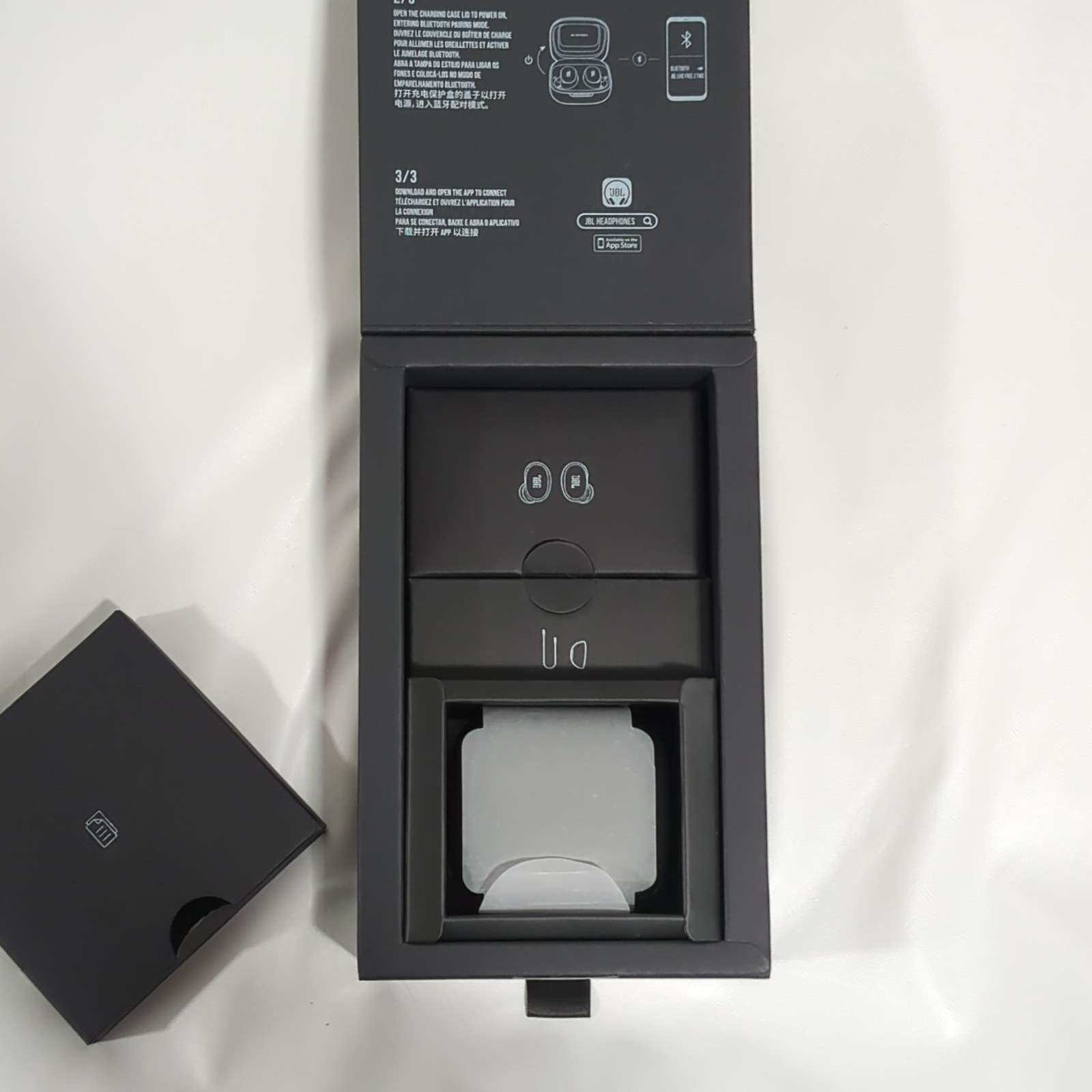 JBL Live Free 2 TWS In-Ear Earbuds ANC Bluetooth with Charging Case, Black