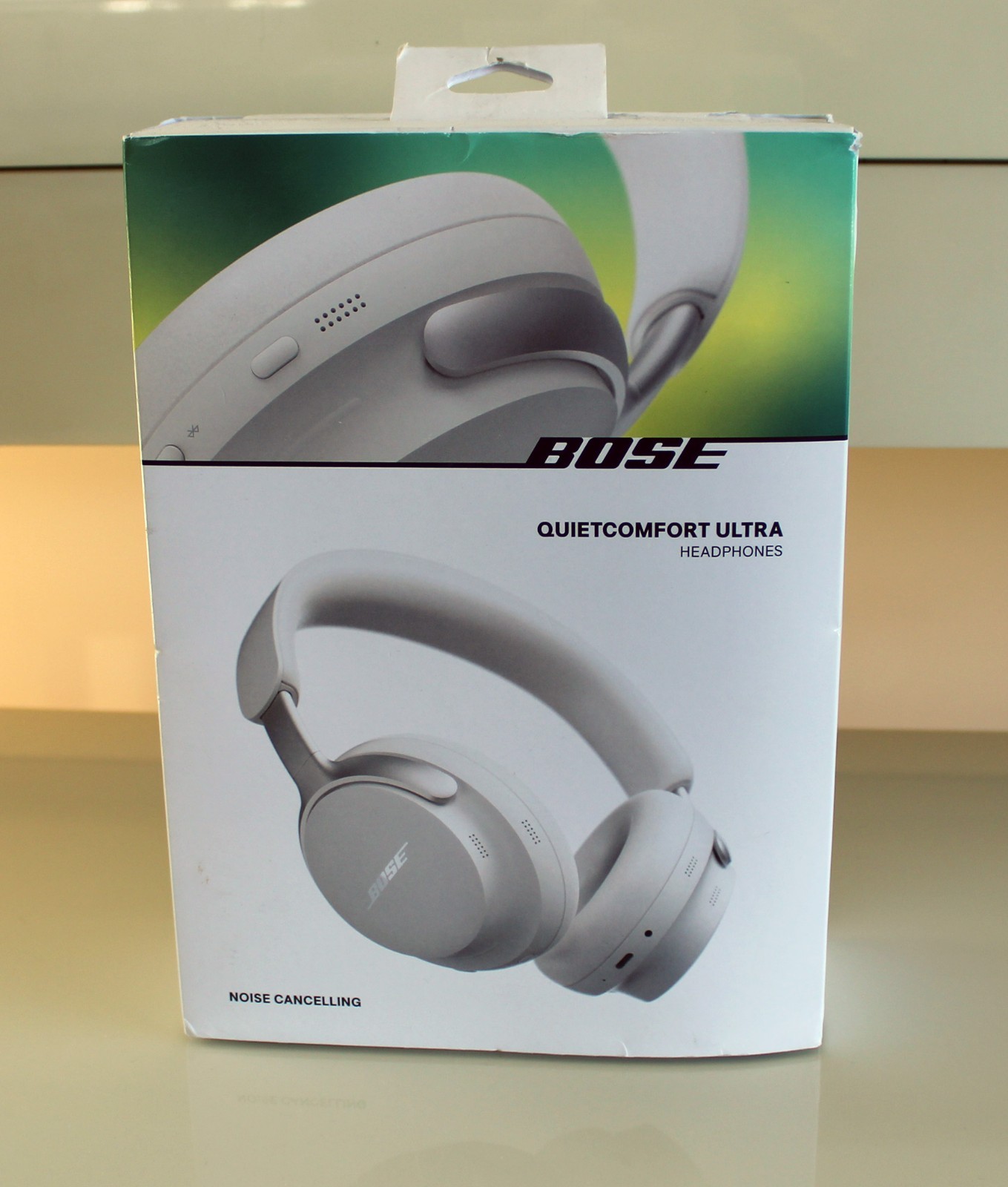 BOSE QuietComfort ULTRA Over-Ear Bluetooth Headphones (White Smoke)