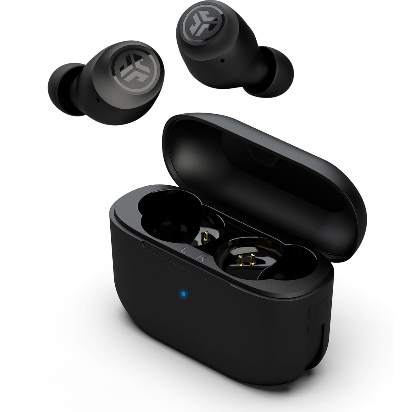 JLab Go Air Pop+ True Wireless Earbuds, Bluetooth Earbuds with Microphone USB-C