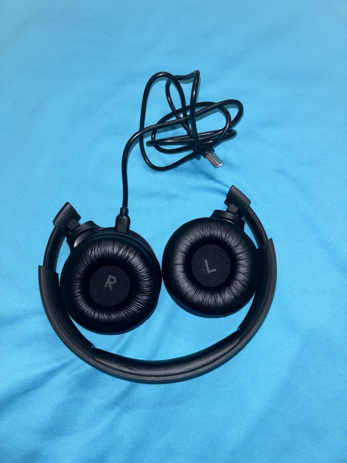 JBL TUNE 750BTNC Black Headband Over-Ear USB Wired Double Earpiece Headphones