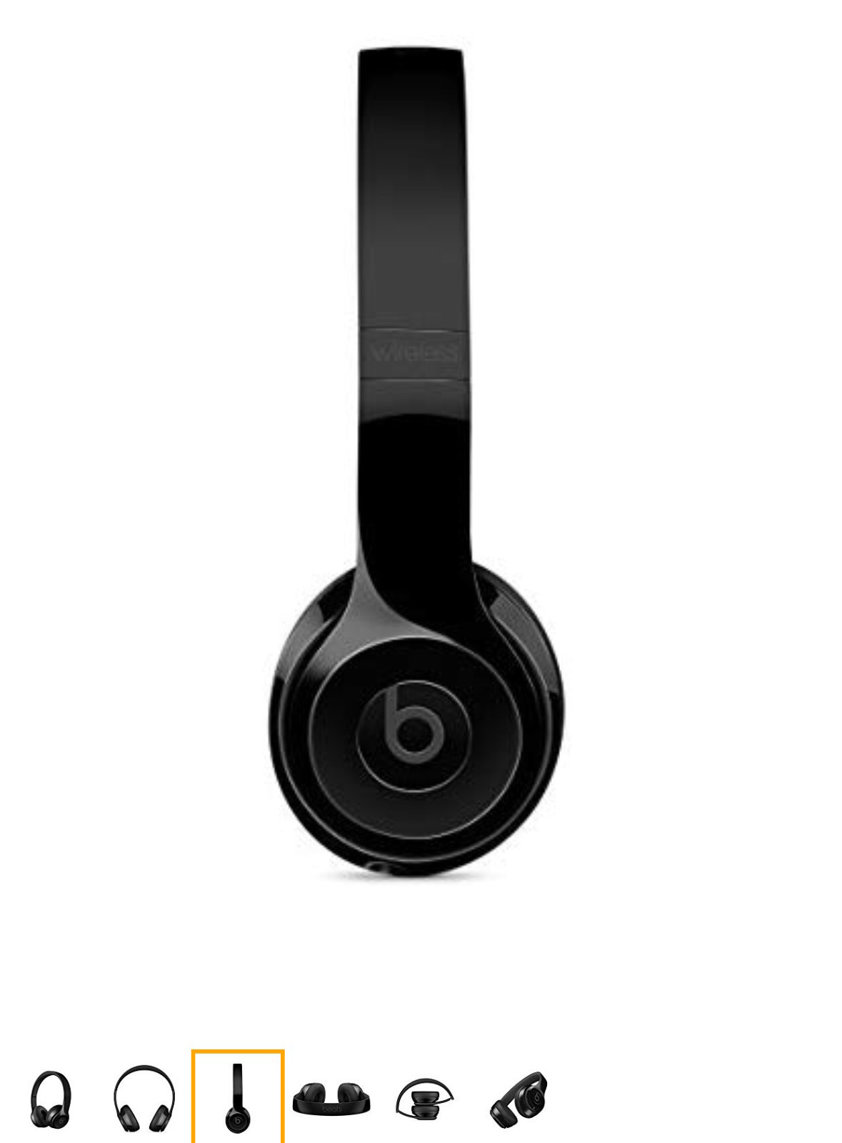 Beats by Dr Dre Solo 3 On-Ear Wireless Headphone Gloss Black [ BRAND NEW ]
