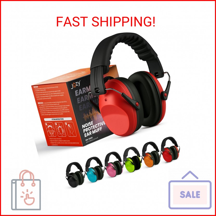 Jozy Noise Canceling Headphones for Kids, SNR 26dB Ear Protection for Autism, So