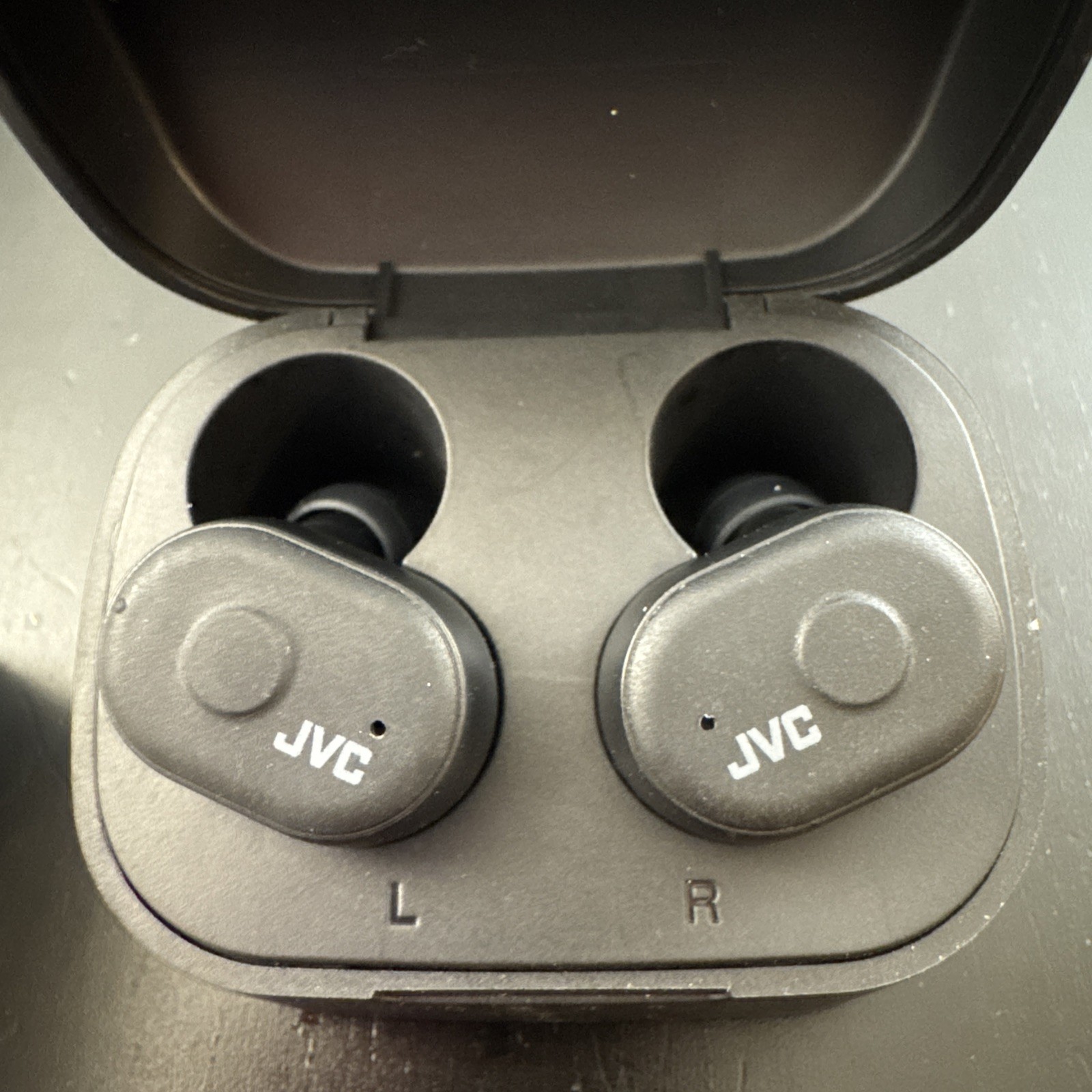 JVC Kenwood HA-A11T-B Fully wireless earphones compact and lightweight body