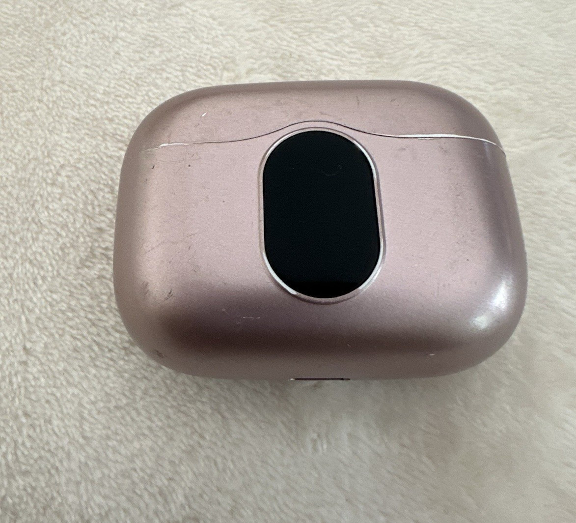 Wireless Bluetooth Earbuds Model A90 Pro with Charging Case – Pink