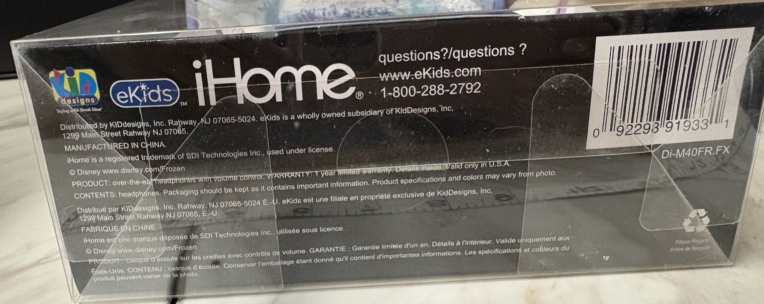 iHOME DISNEY FROZEN HEADPHONES