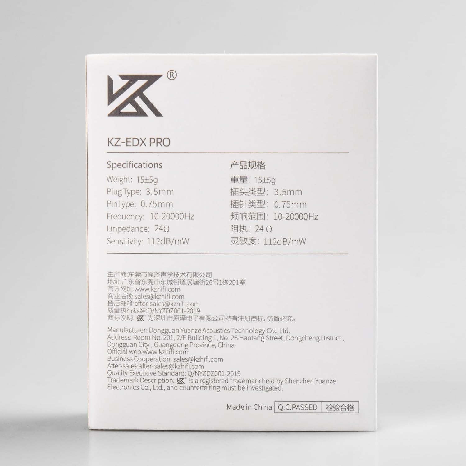 KZ EDX Pro in Ear Monitors KZ IEM Earphones with Microphone, Dual DD HiFi Ste…