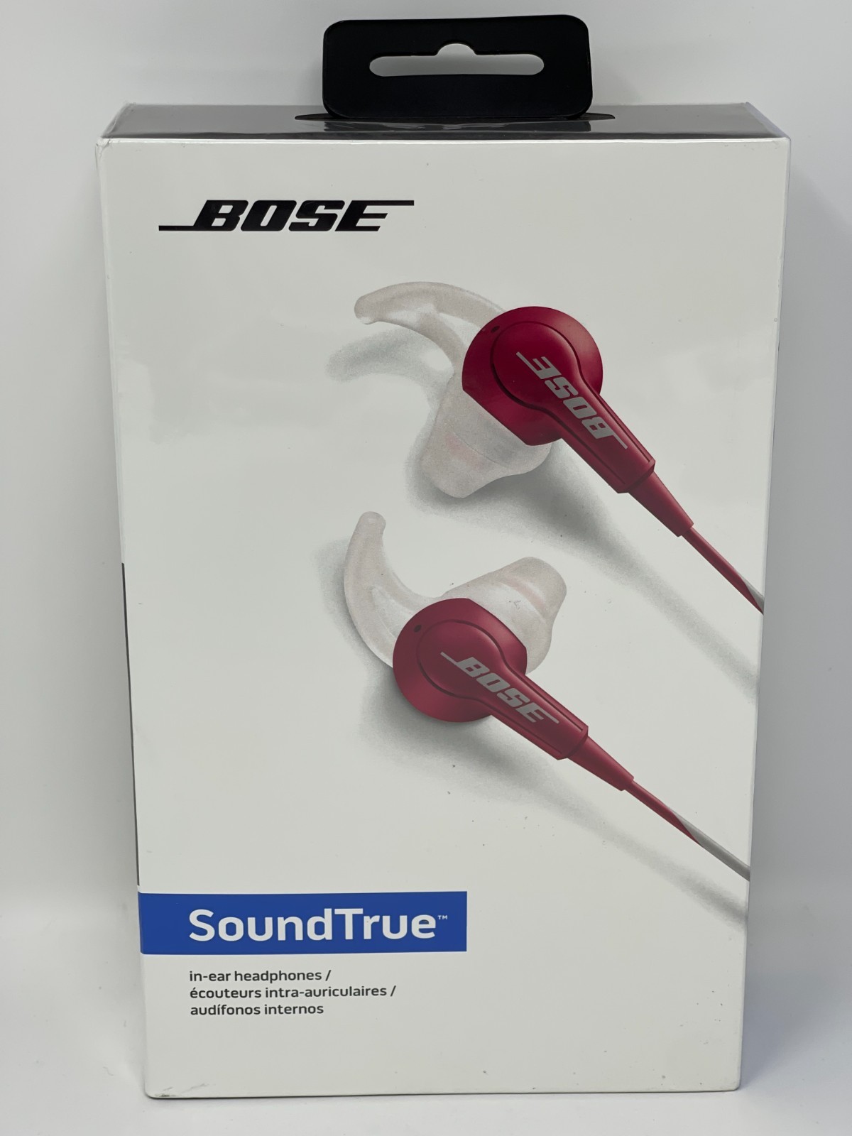 Bose SoundTrue in-Ear Wired Headphones Sport Gym Walkout – Cranberry 715593-0030