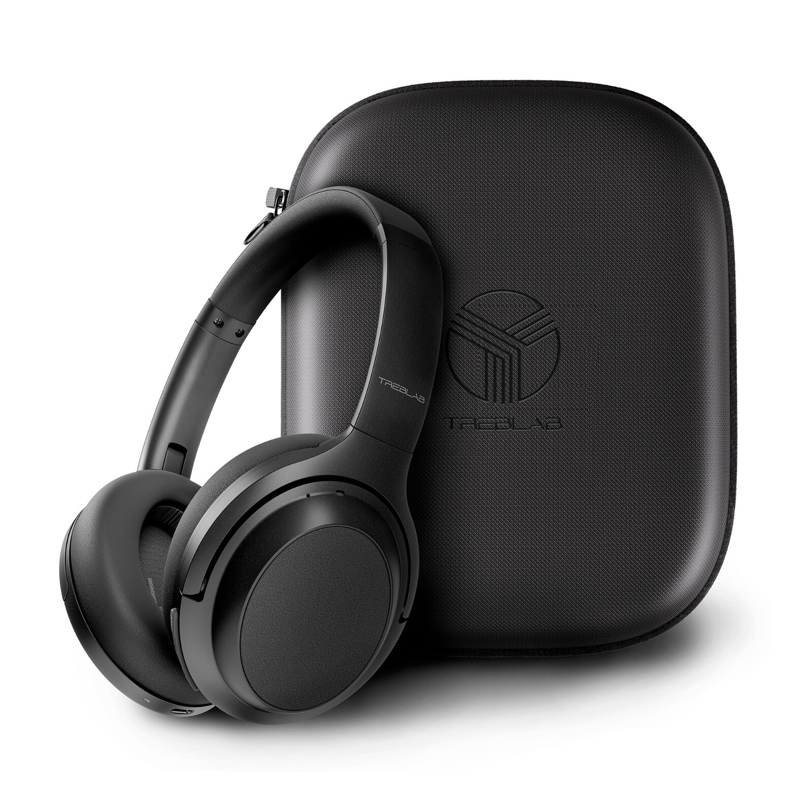 TREBLAB Z7 PRO – Memory Foam Ear Cups, Foldable, 45H Play, Fast Charging